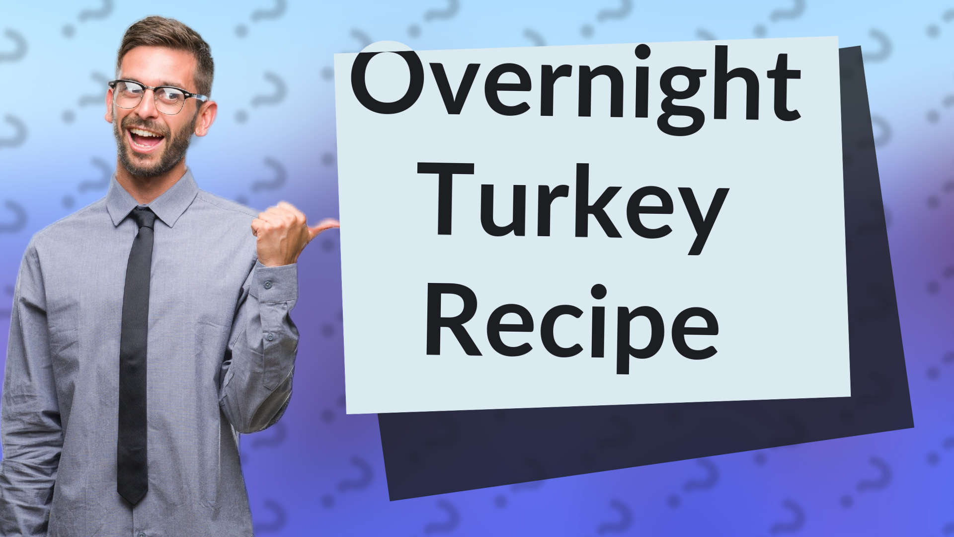 Overnight Turkey Recipe