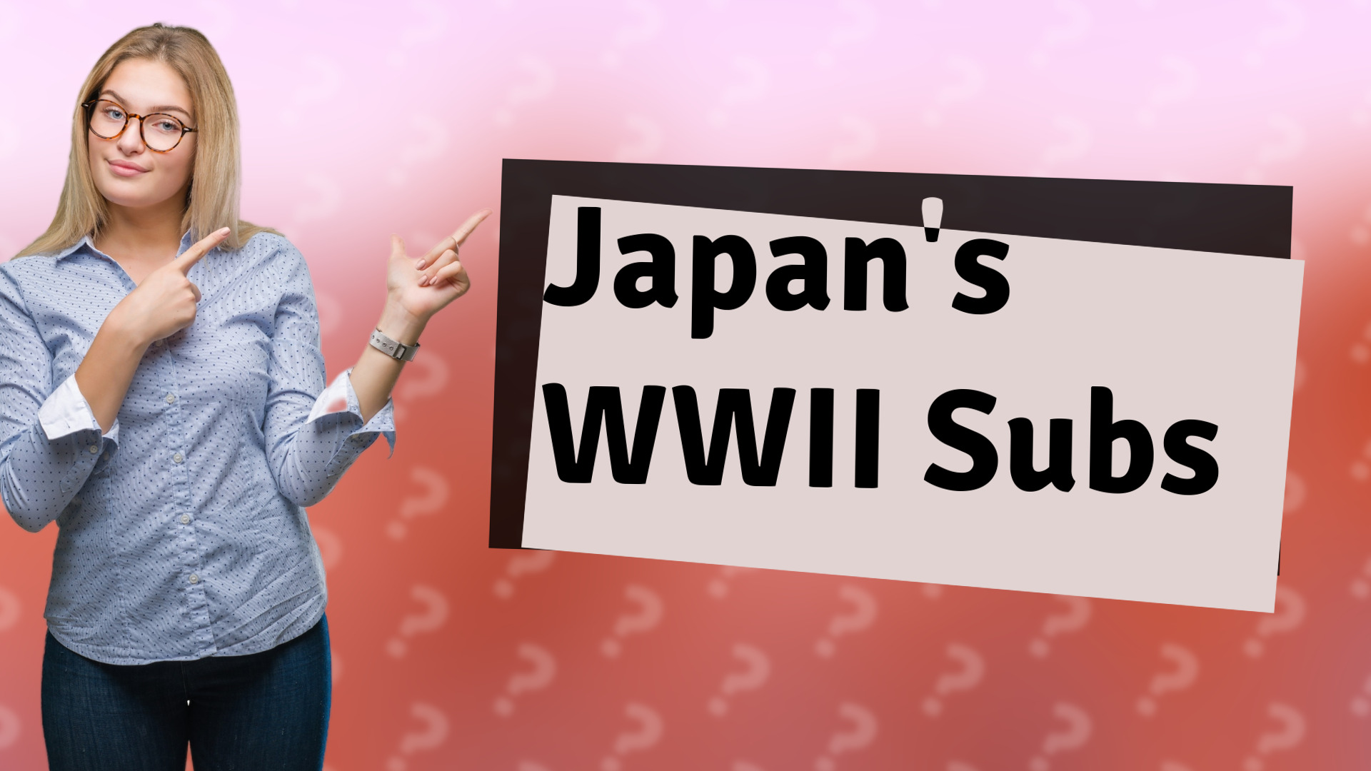 Japan's WWII Subs