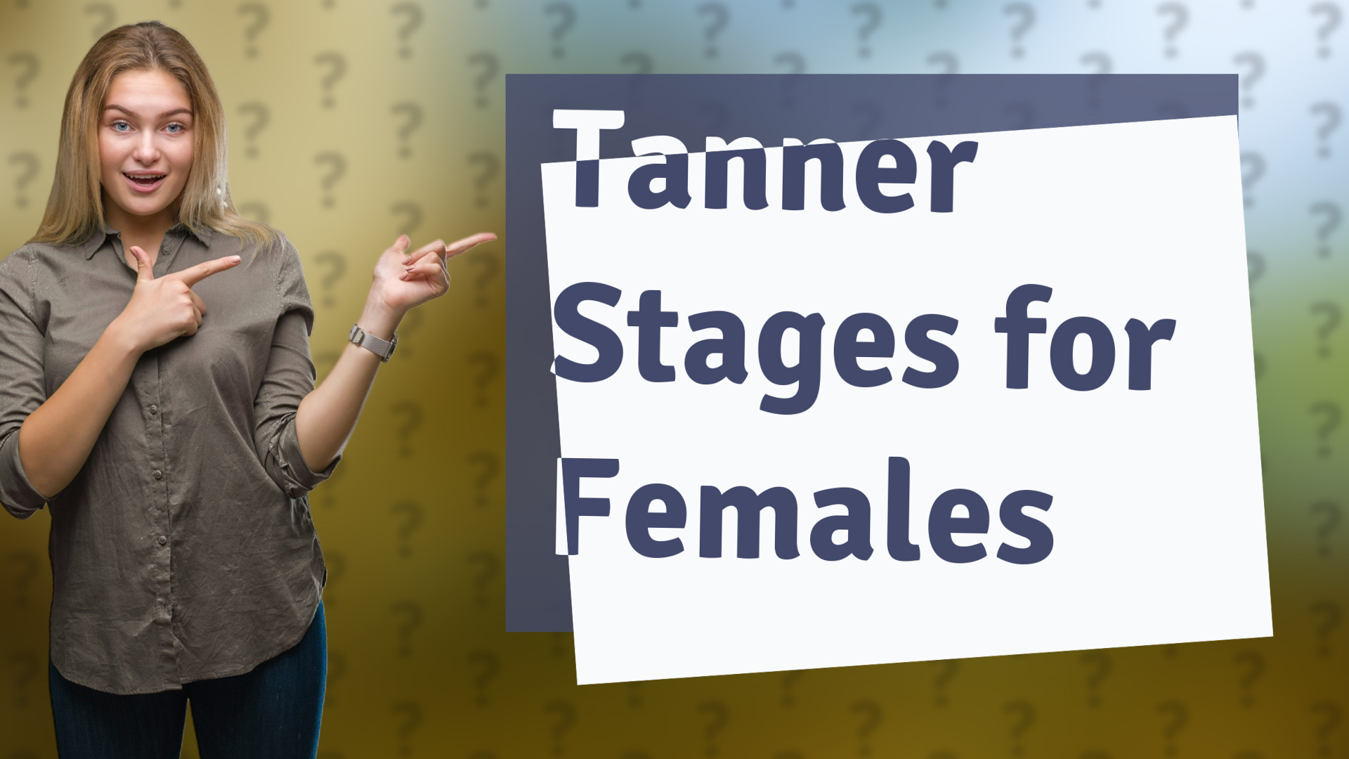 Tanner Stages for Females