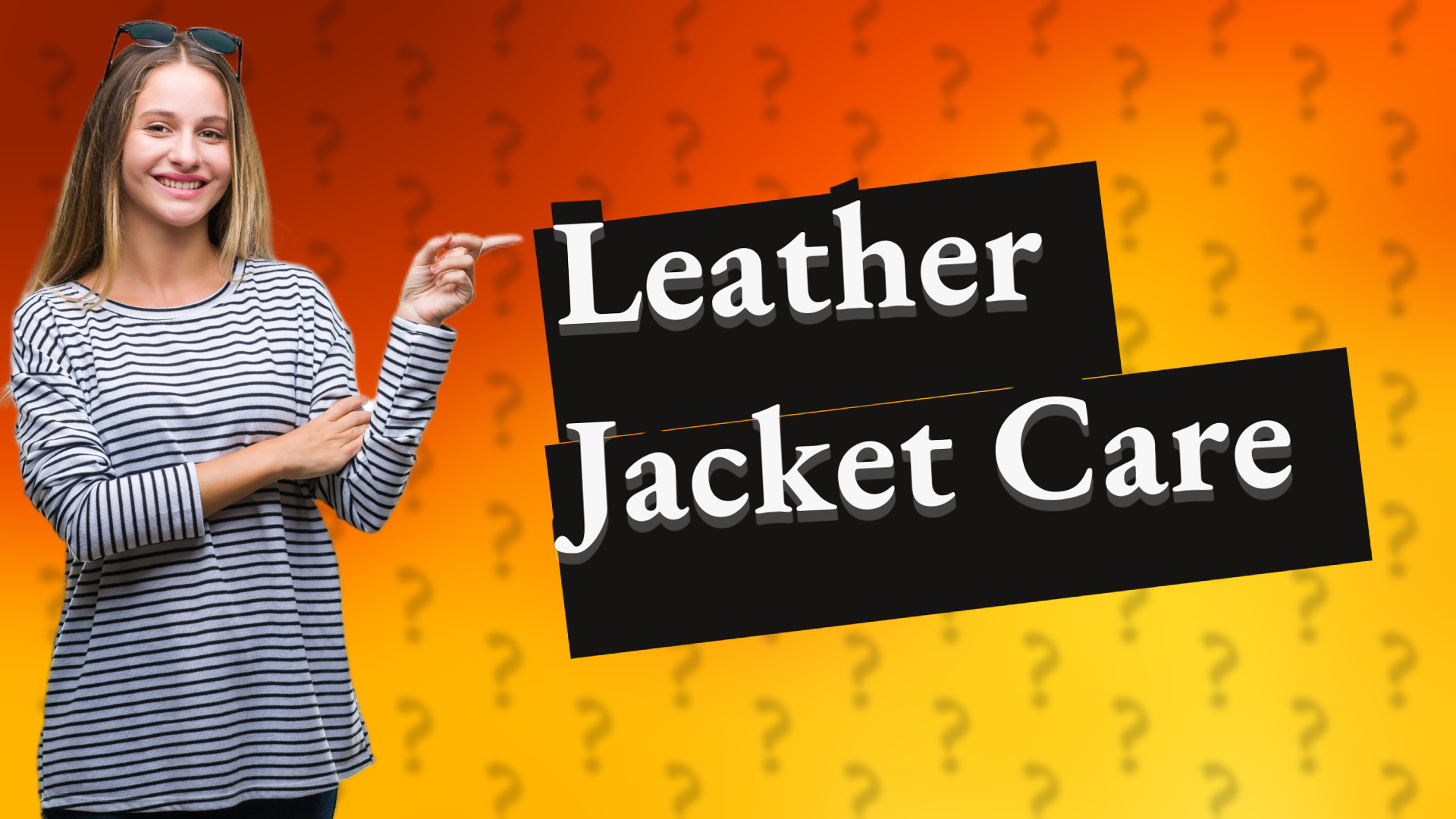 Leather Jacket Care