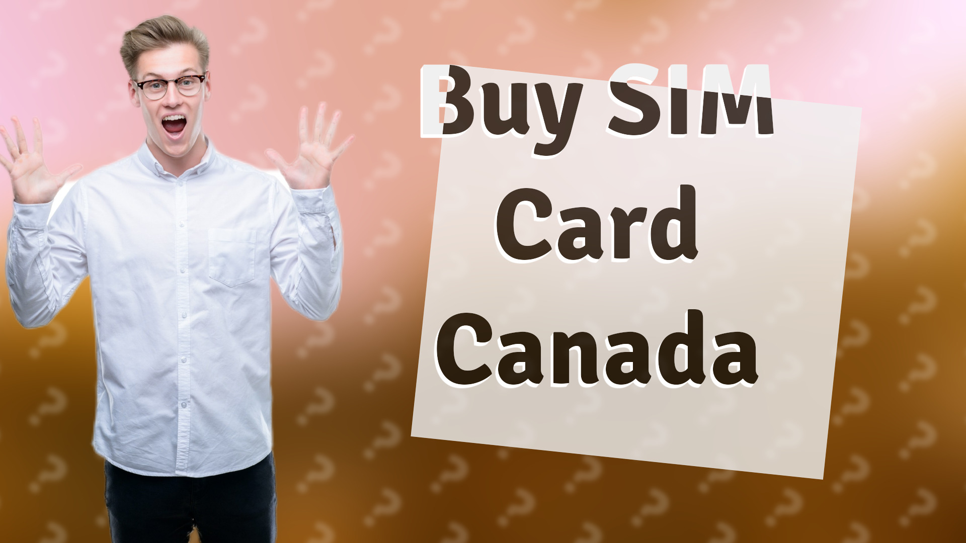 Buy SIM Card Canada