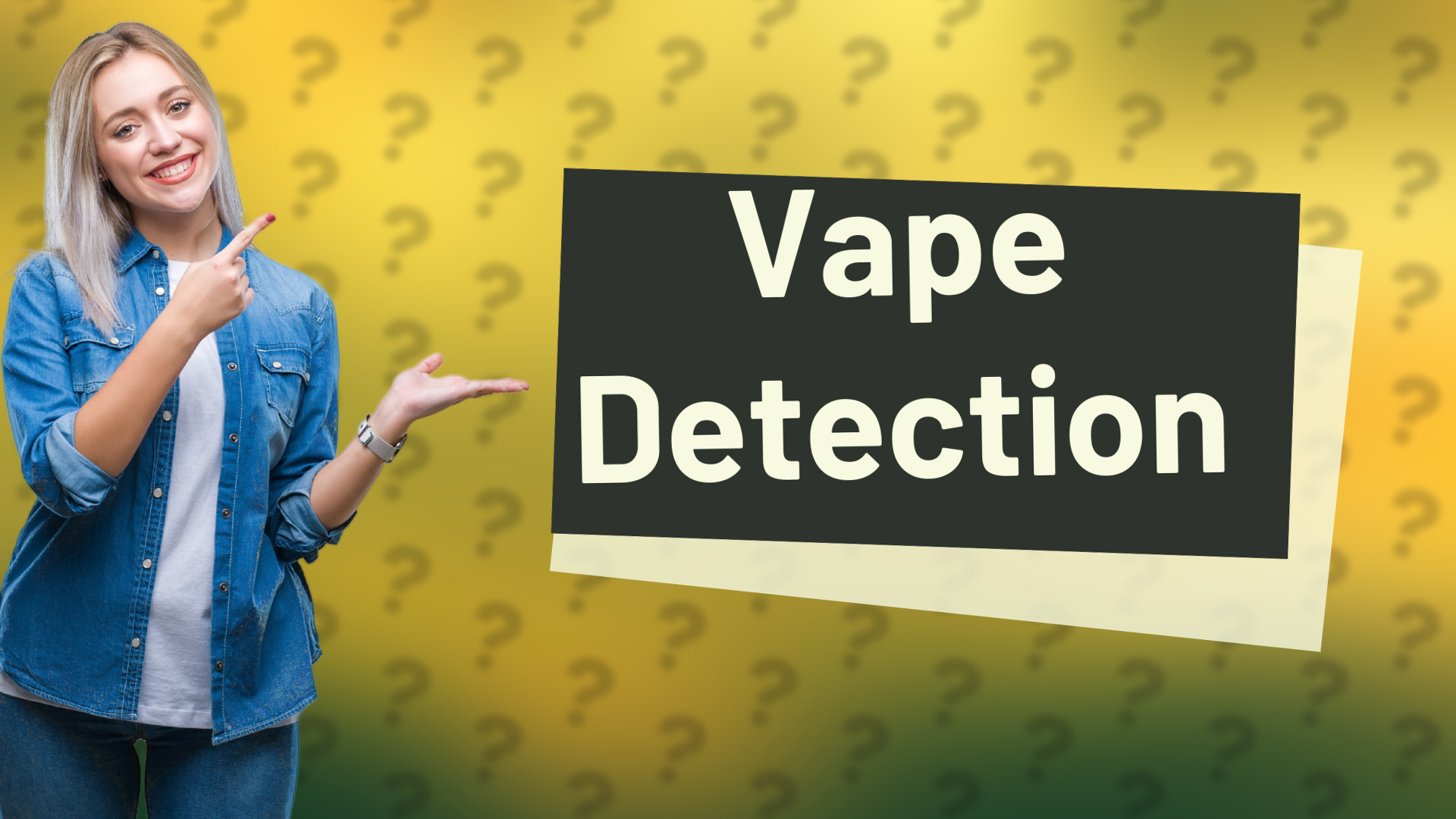 Vape Detection