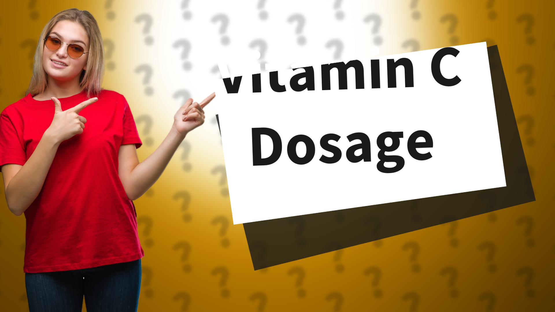 Vitamin C Dosage