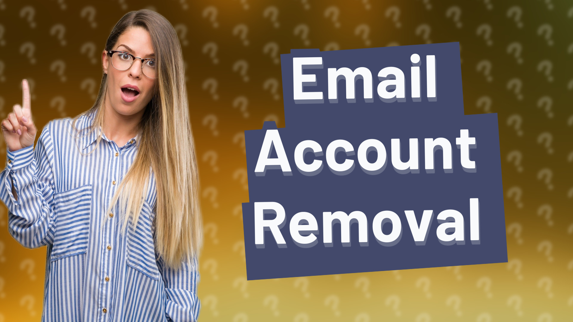 Email Account Removal