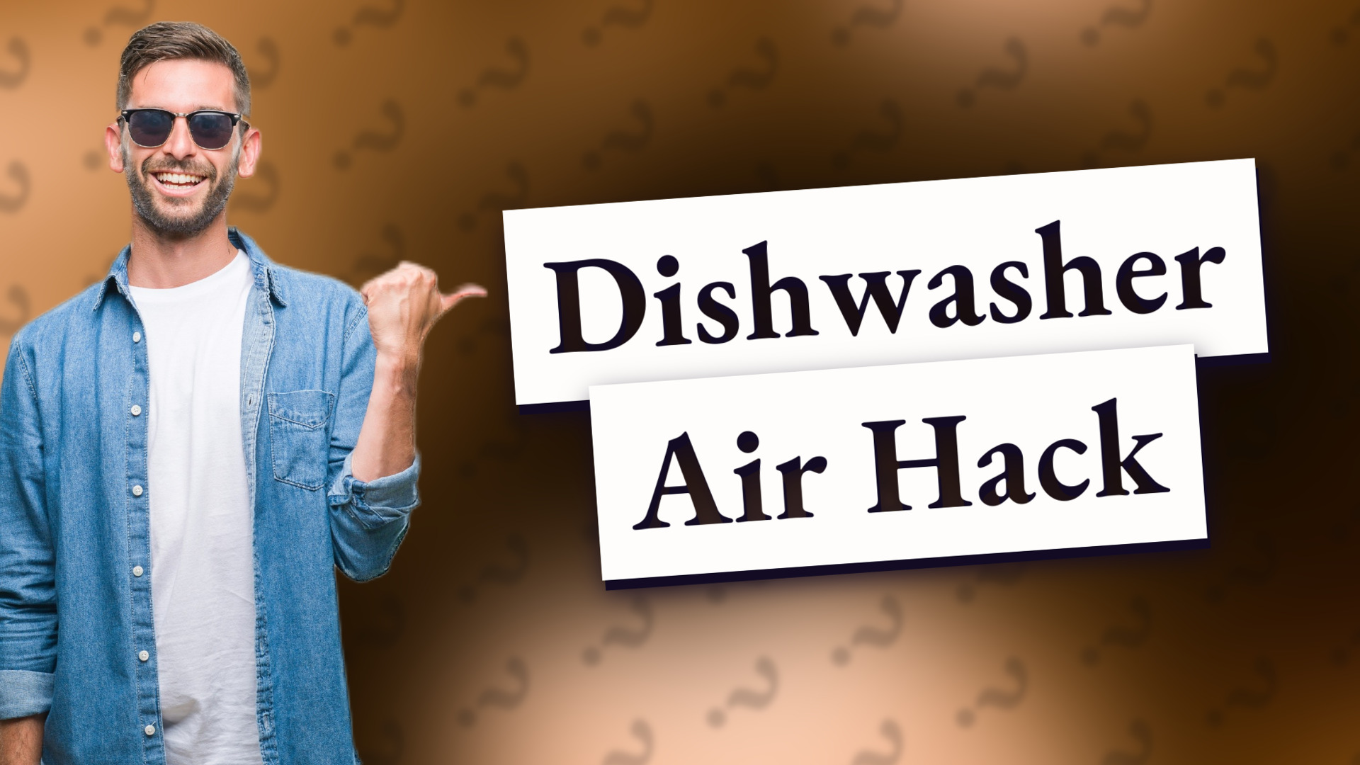 Dishwasher Air Hack