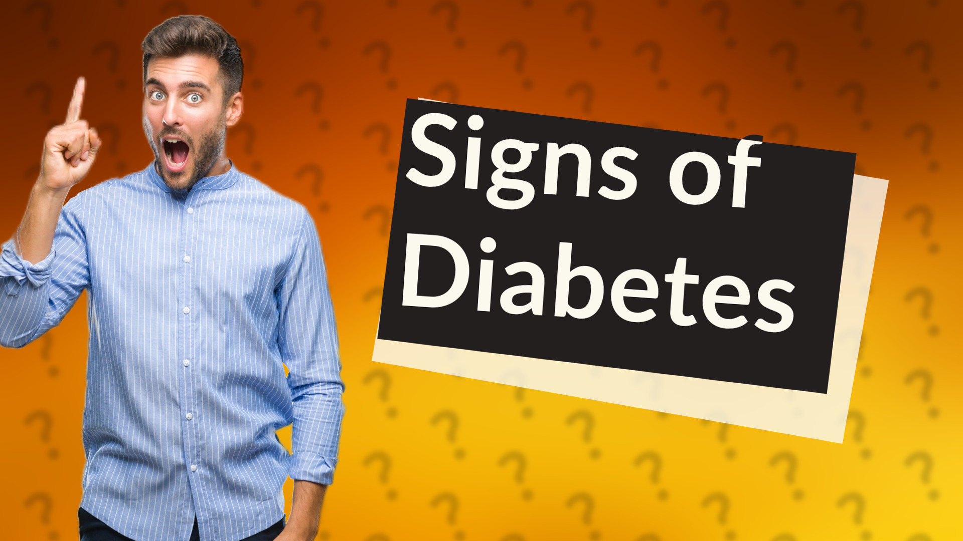 Signs of Diabetes