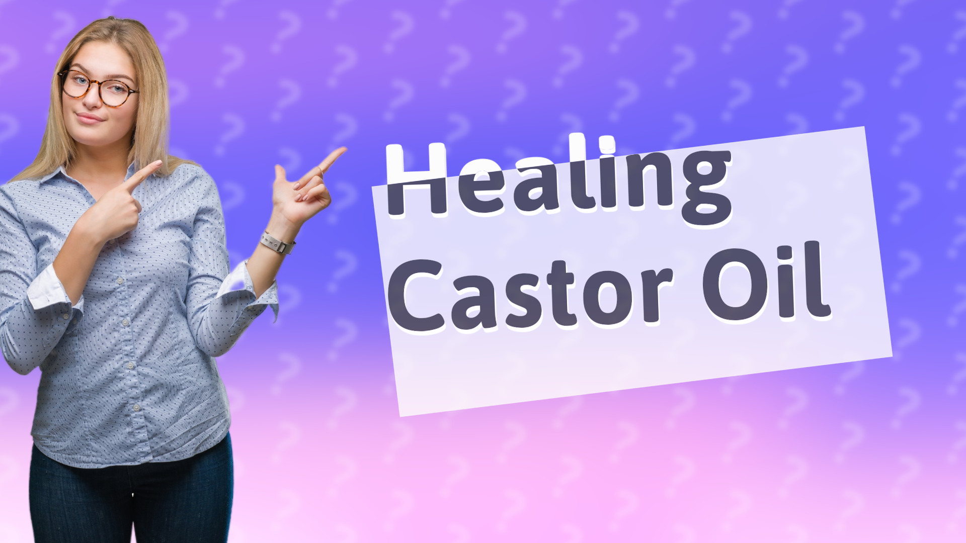 Healing Castor Oil