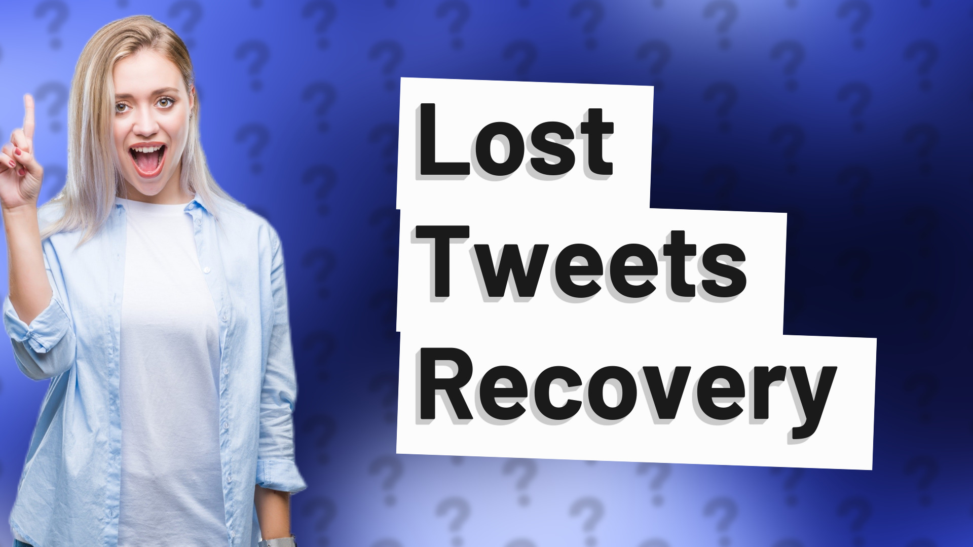 Lost Tweets Recovery