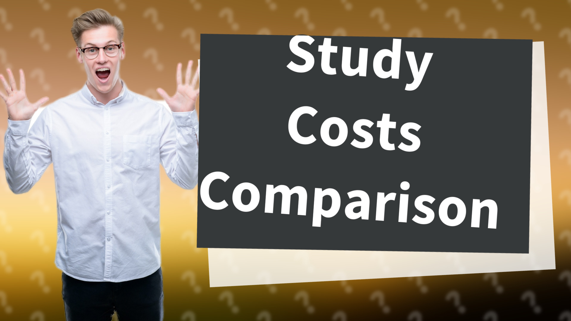 Study Costs Comparison