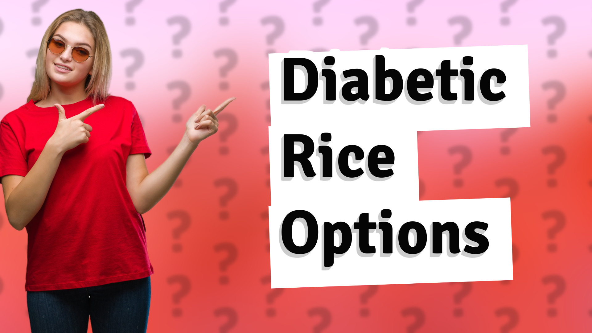 Diabetic Rice Options
