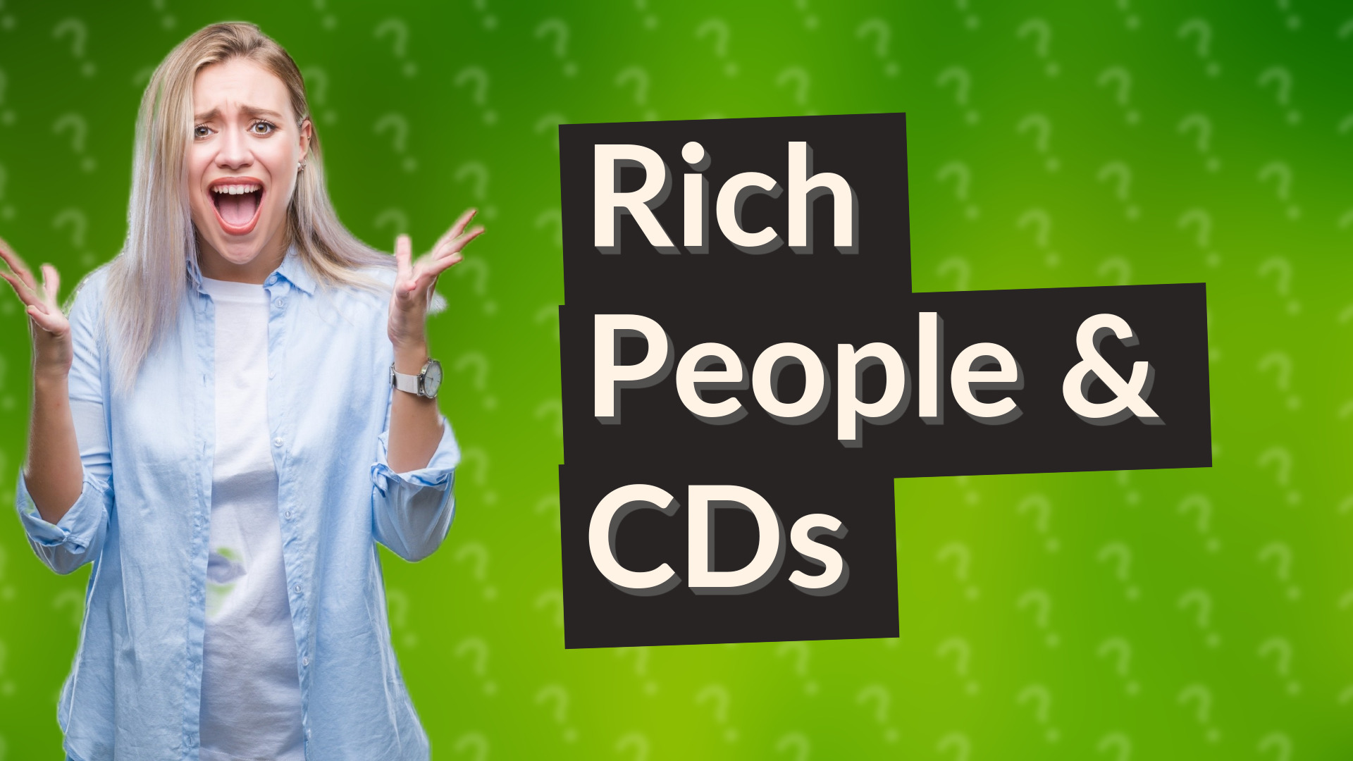 Rich People & CDs