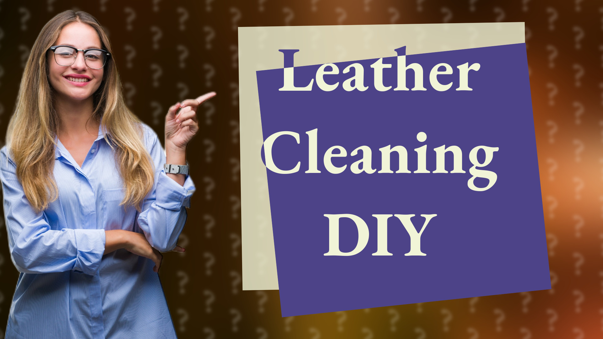 Leather Cleaning DIY