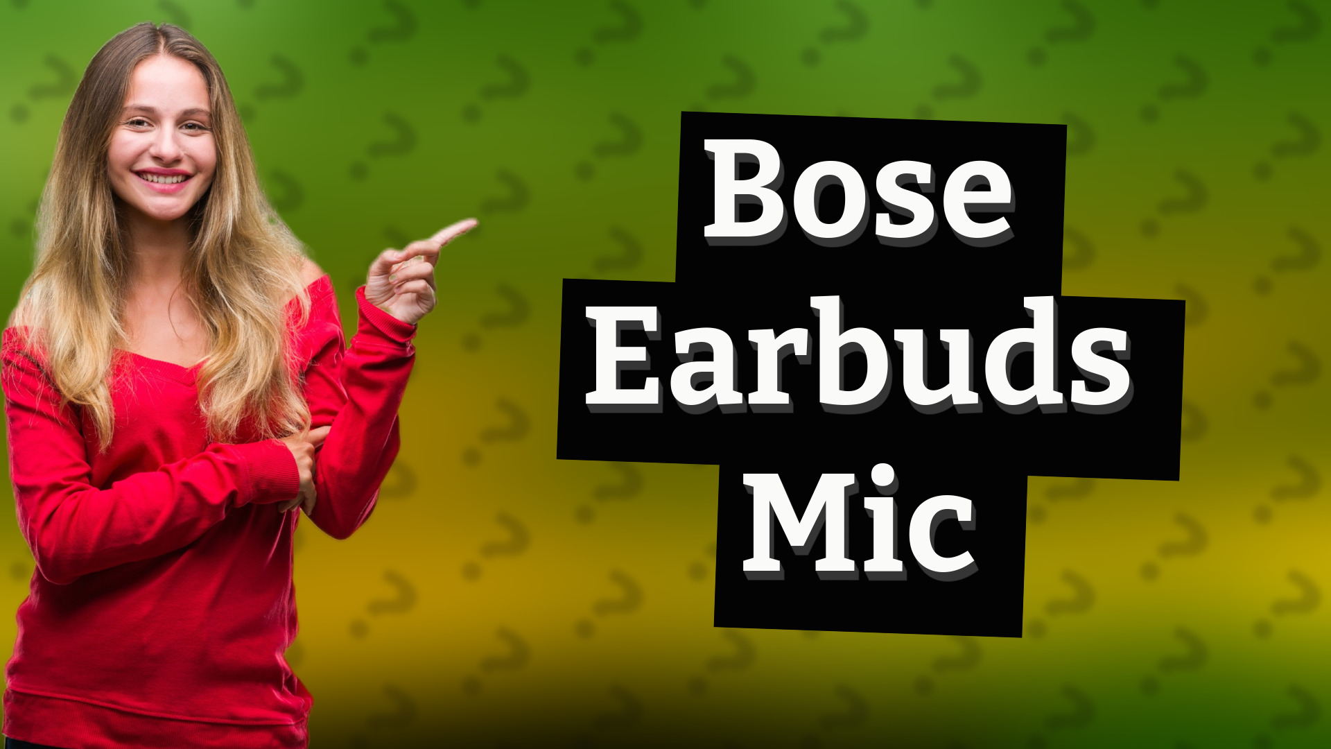 Bose Earbuds Mic