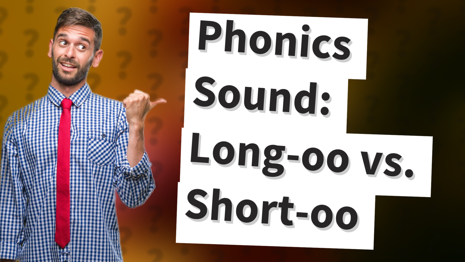 Phonics Sound: Long-oo vs. Short-oo