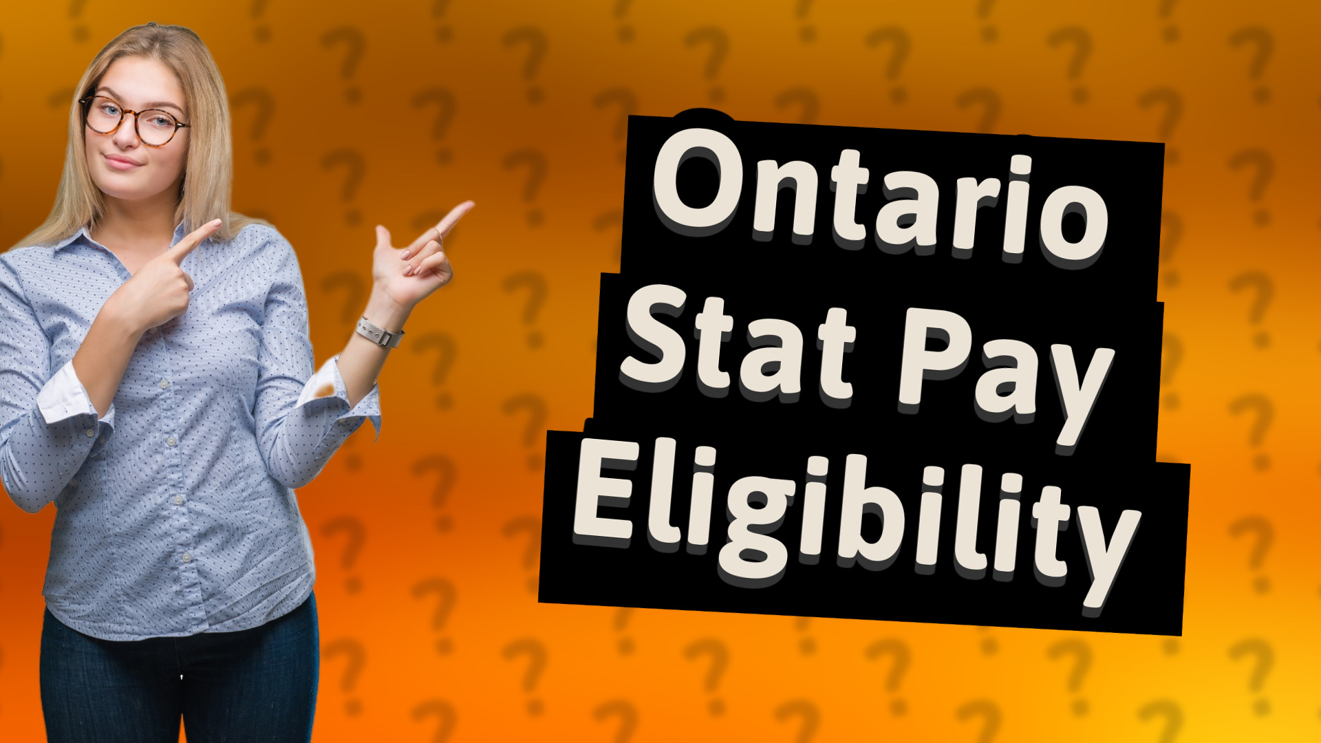 Ontario Stat Pay Eligibility