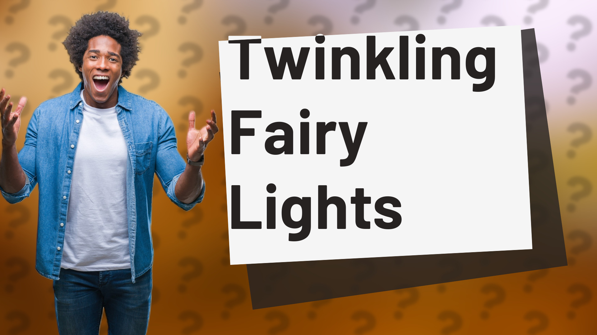 Twinkling Fairy Lights