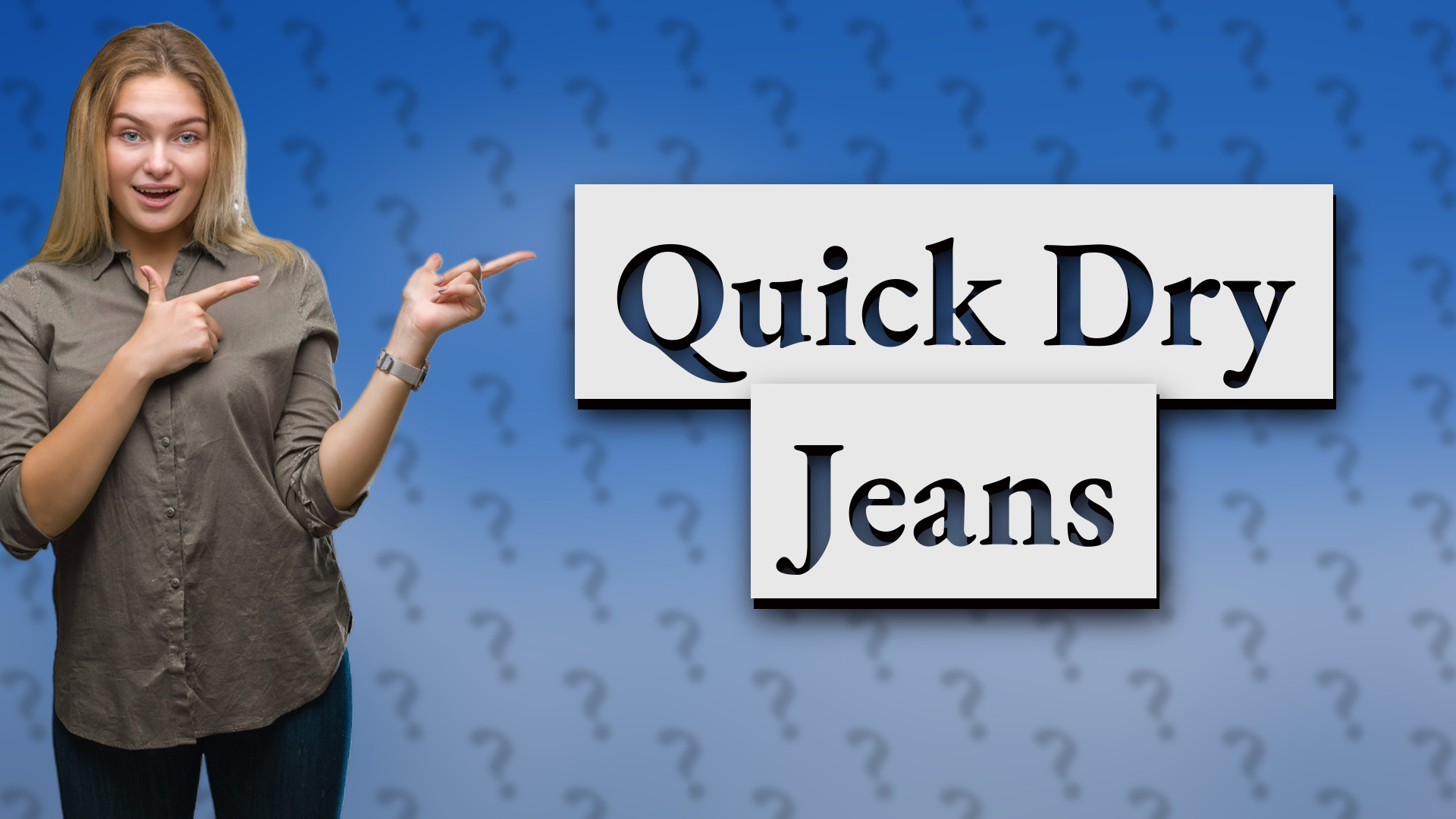 Quick Dry Jeans