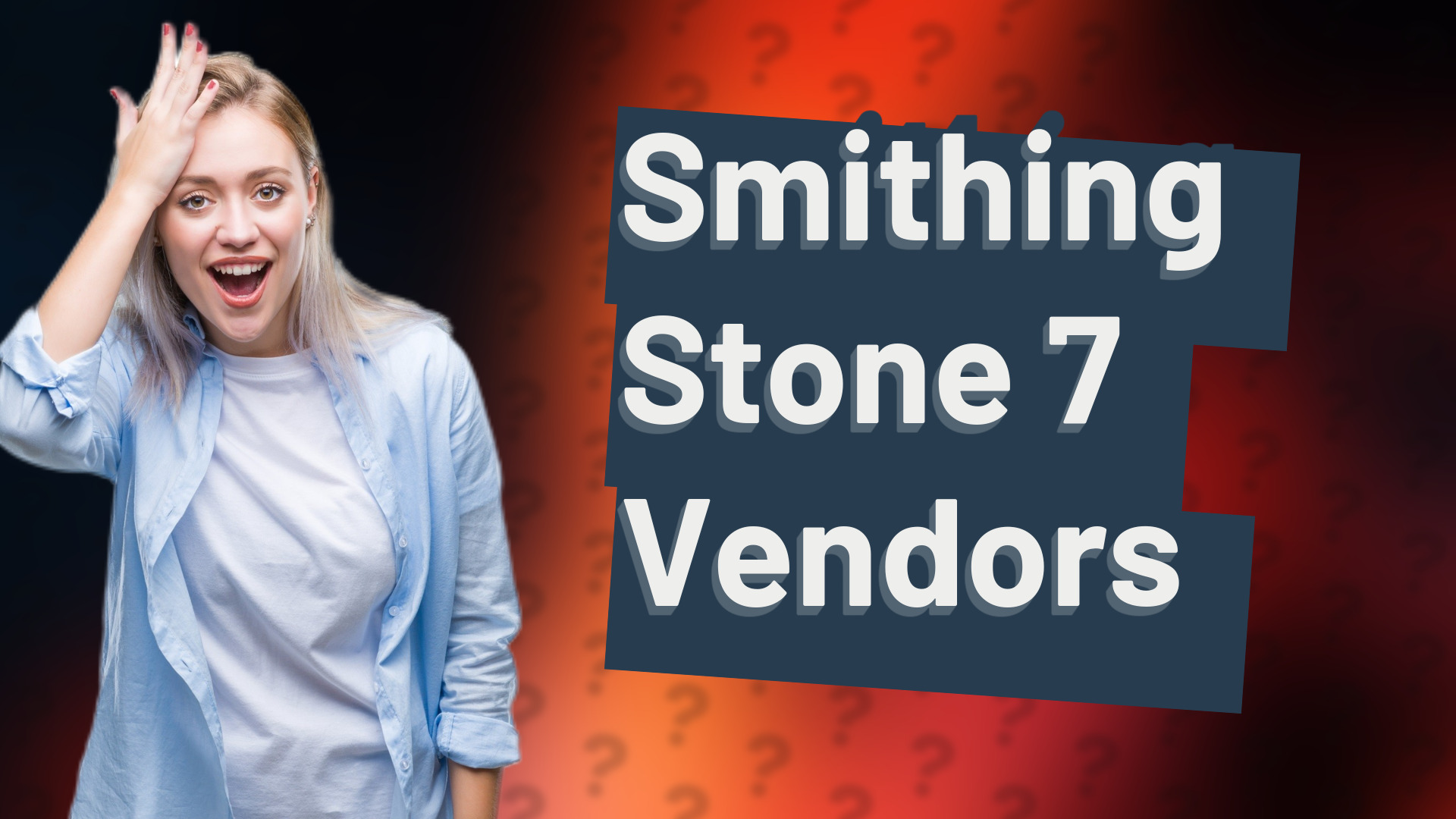 Smithing Stone 7 Vendors