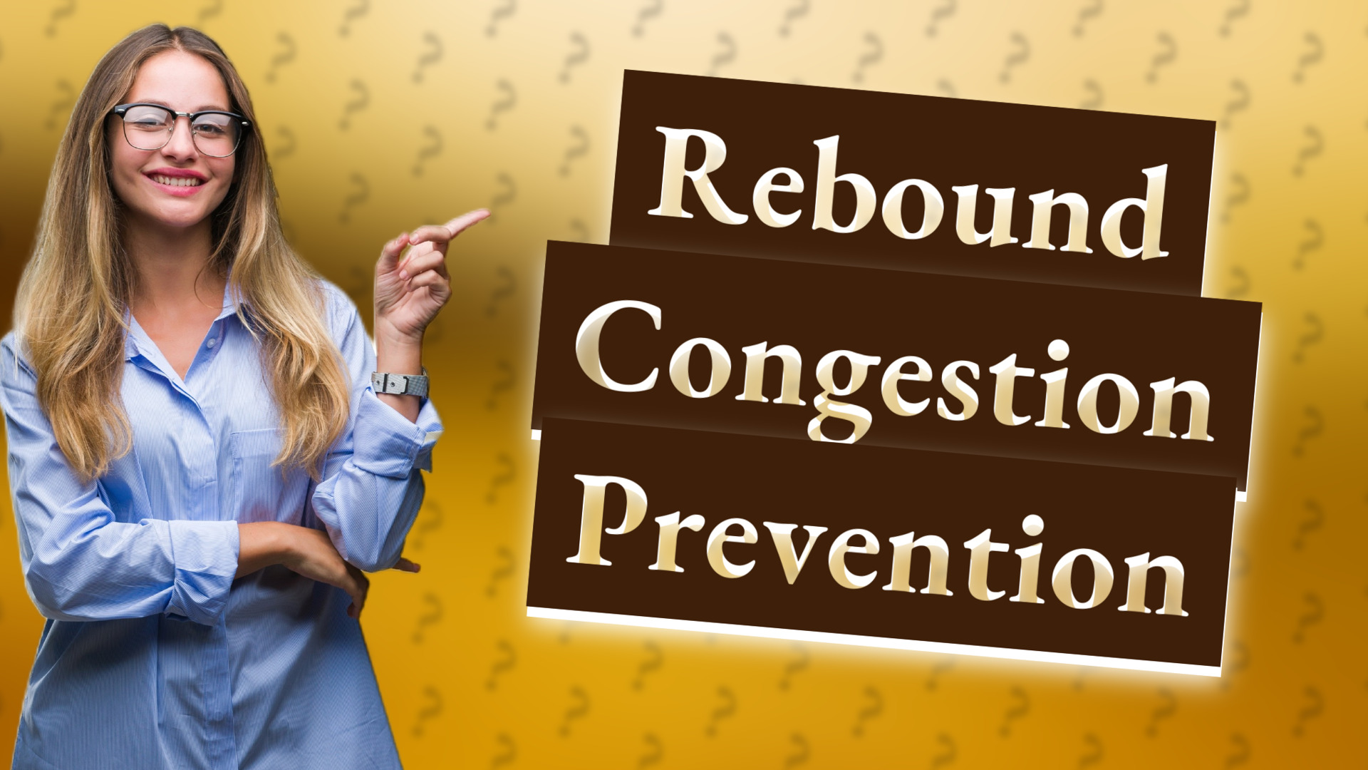 Rebound Congestion Prevention