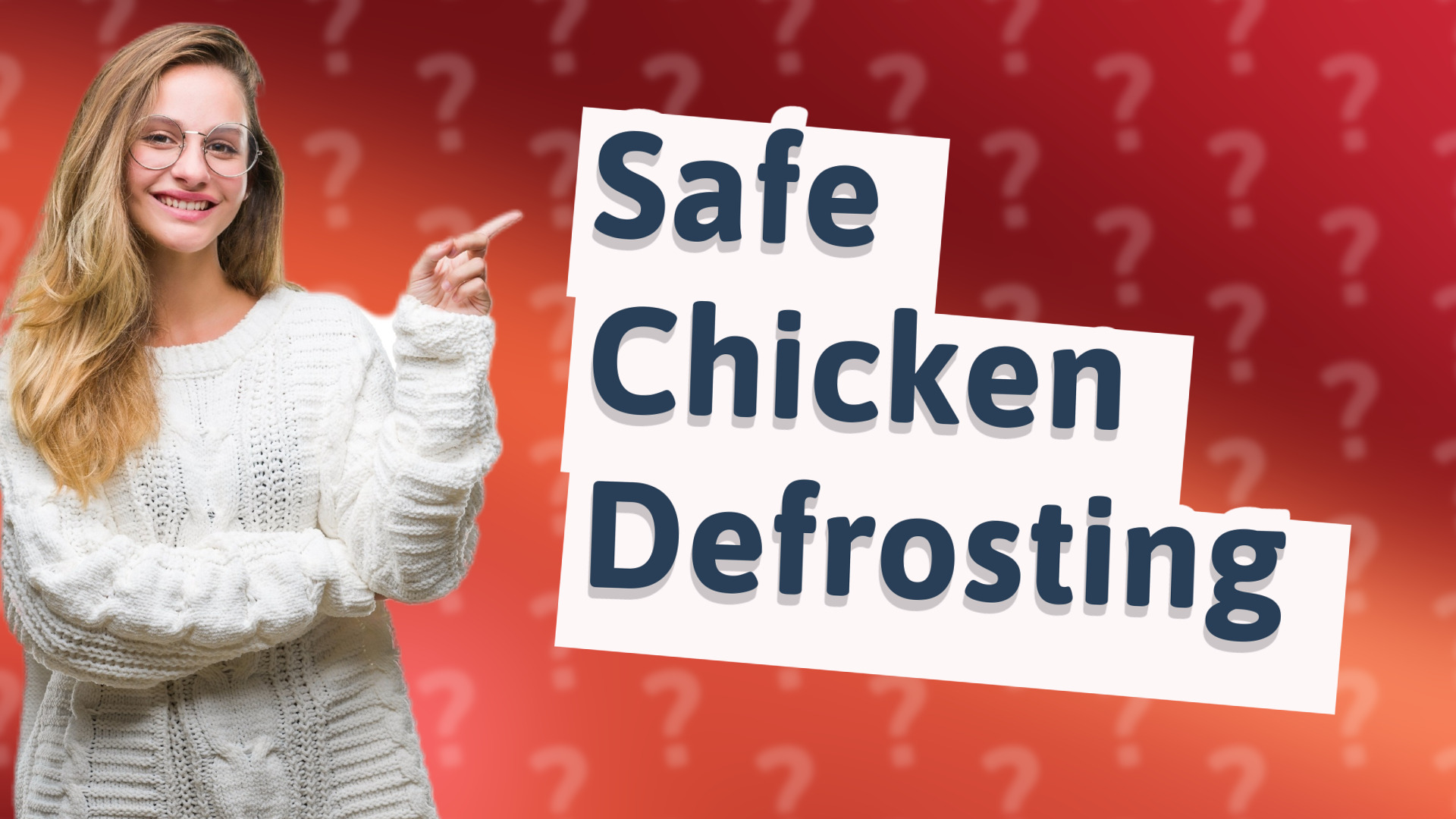 Safe Chicken Defrosting