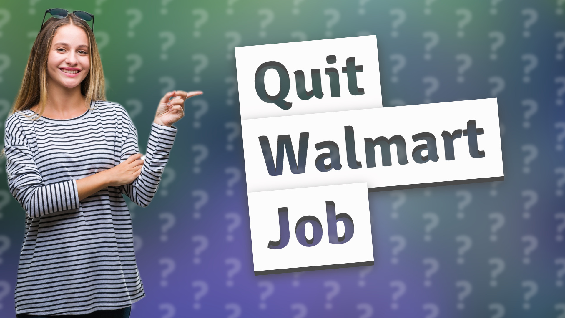 Quit Walmart Job