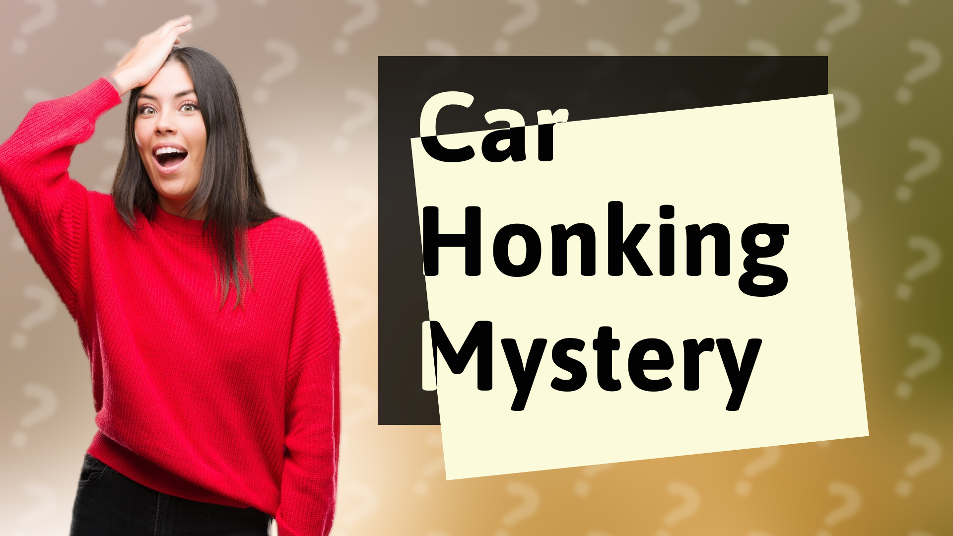 Car Honking Mystery