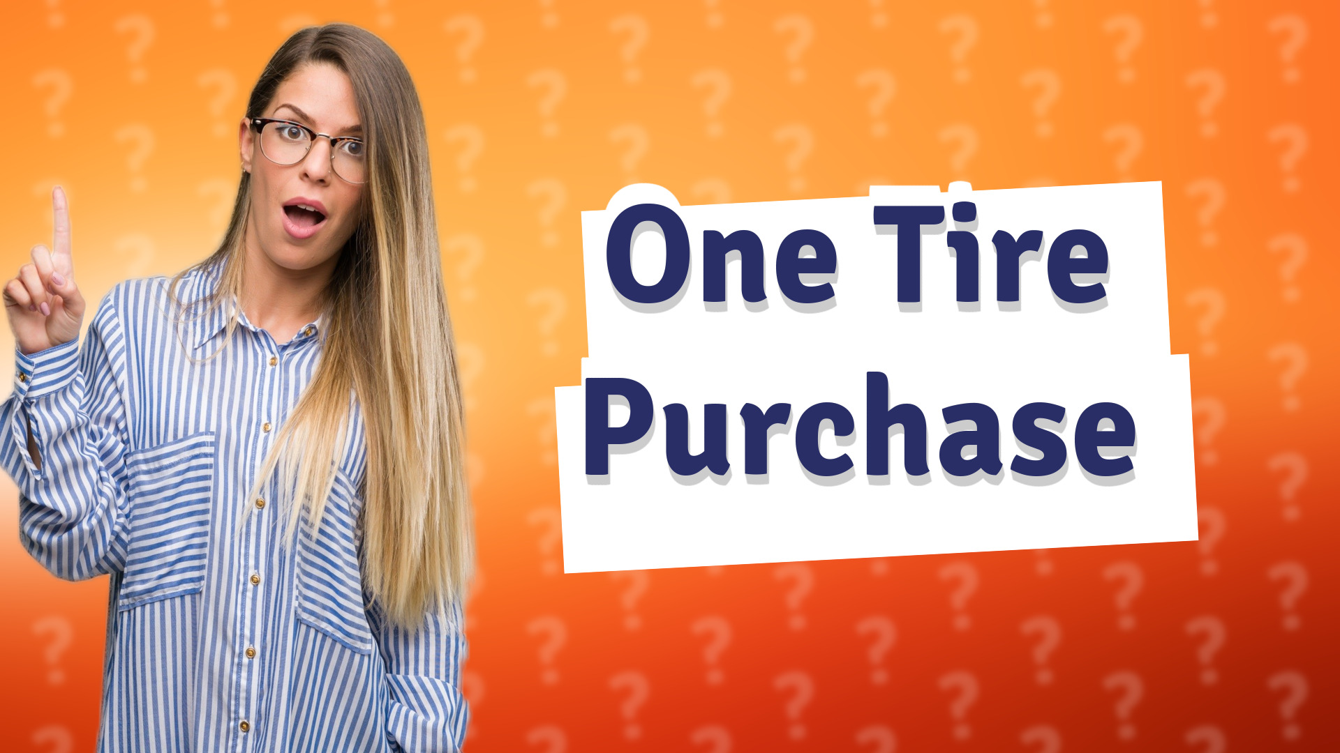 One Tire Purchase