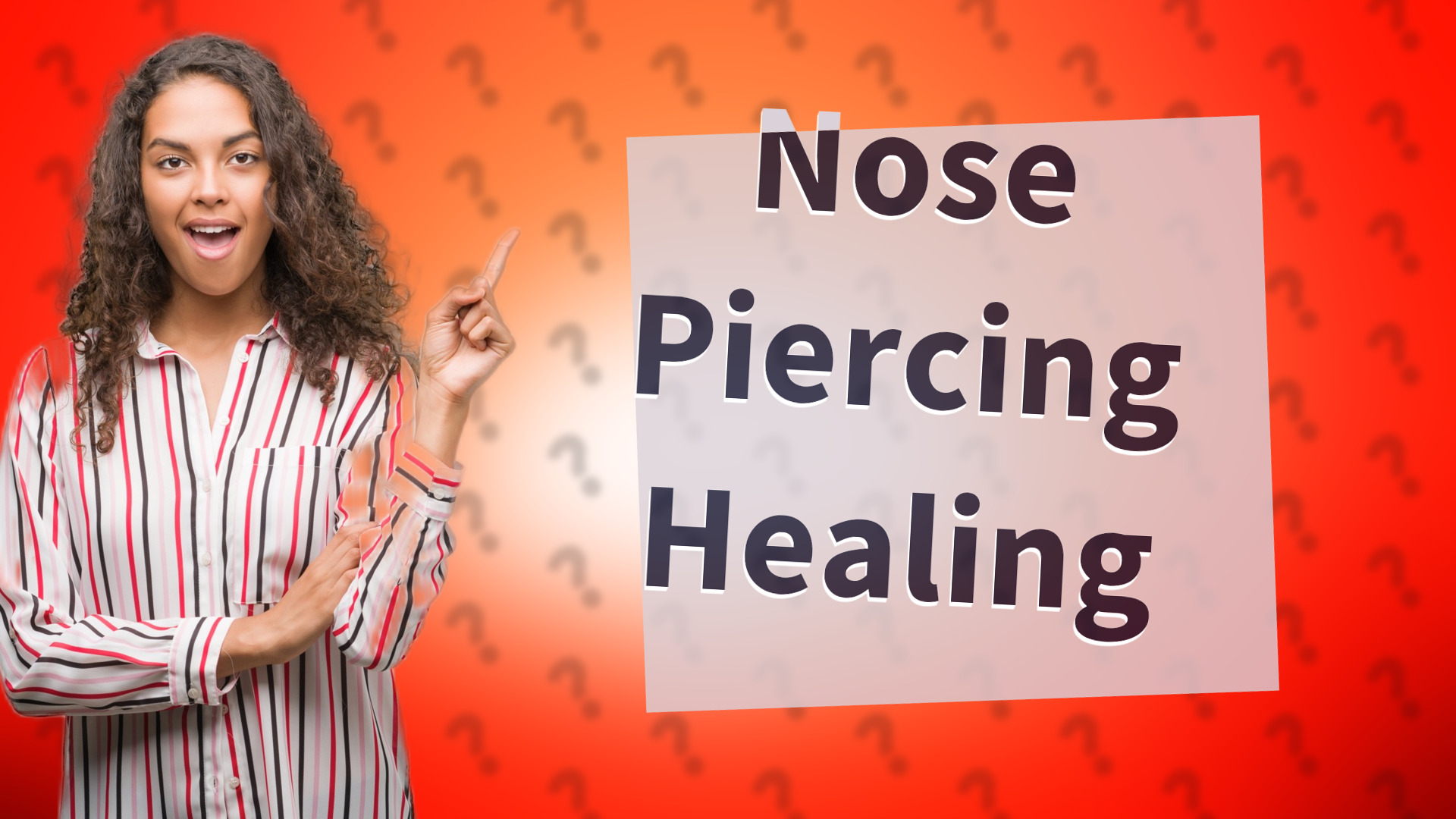 Nose Piercing Healing