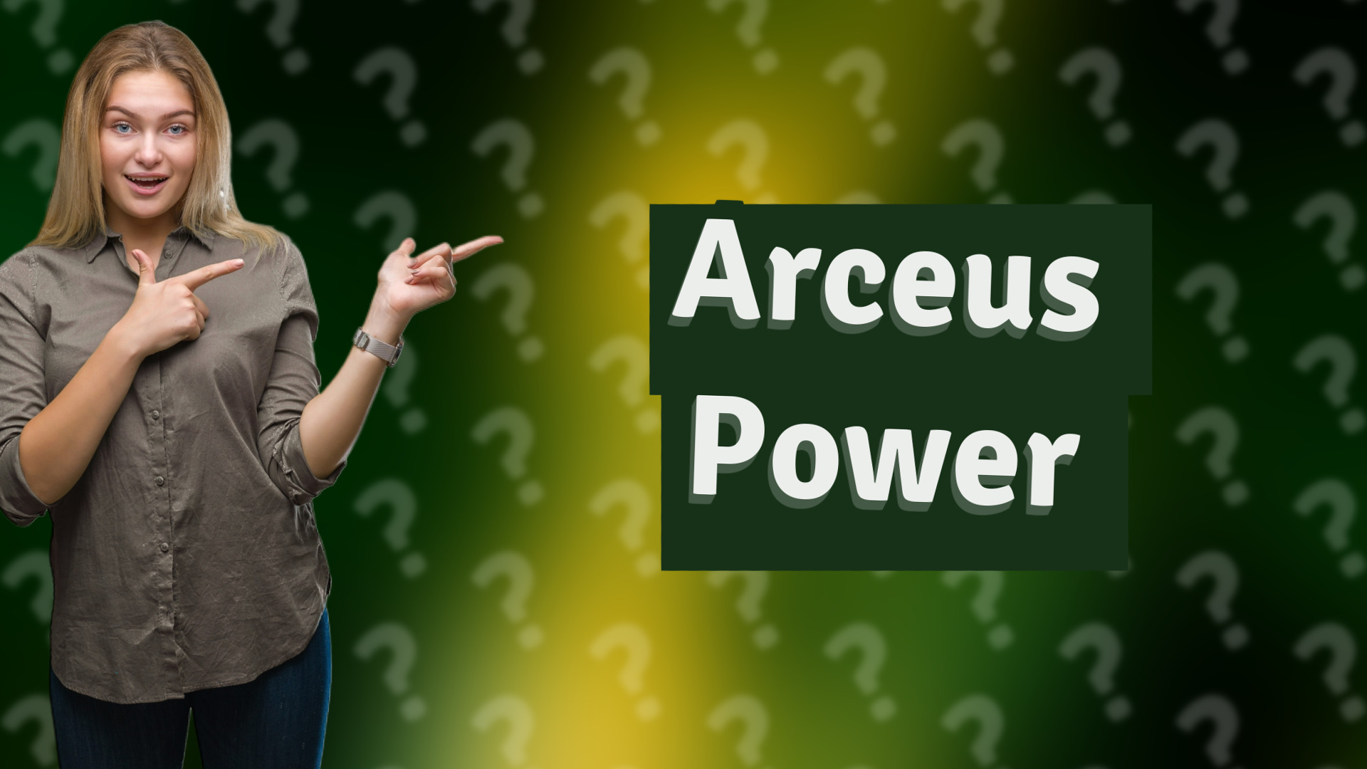 Arceus Power