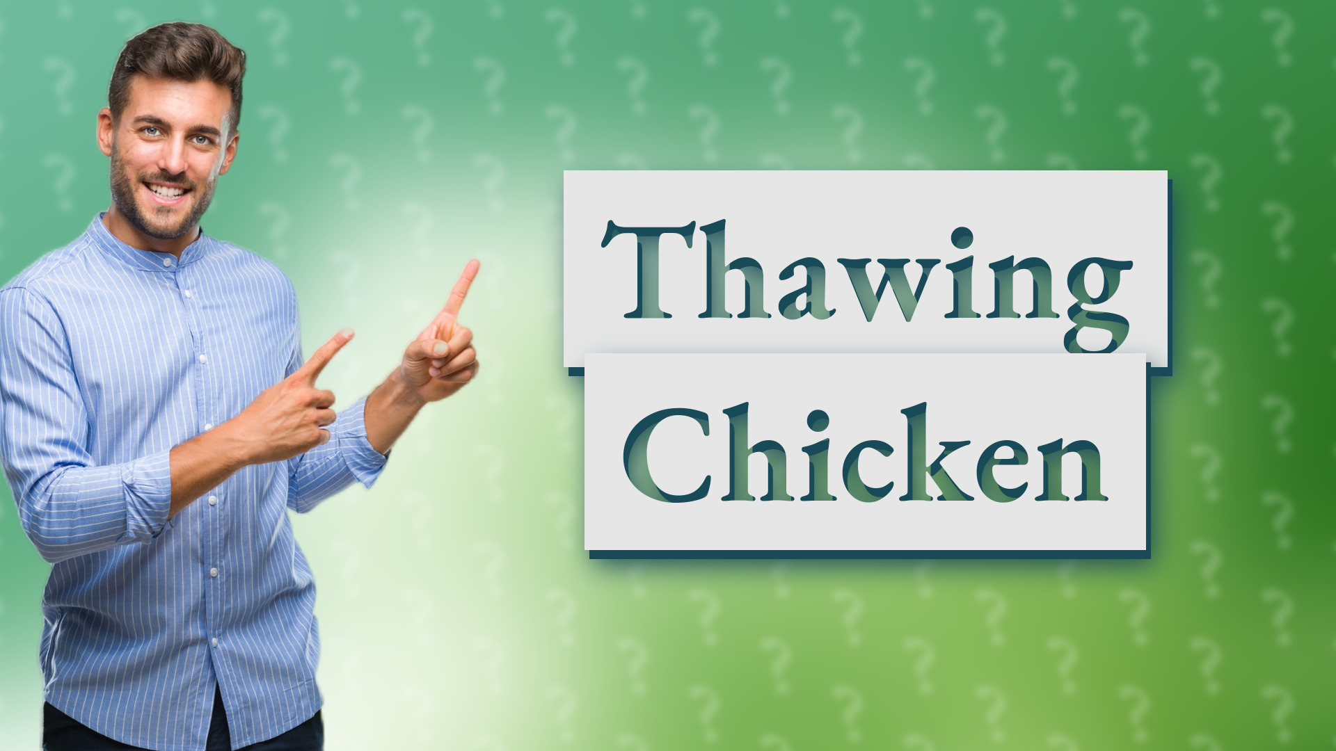 Thawing Chicken