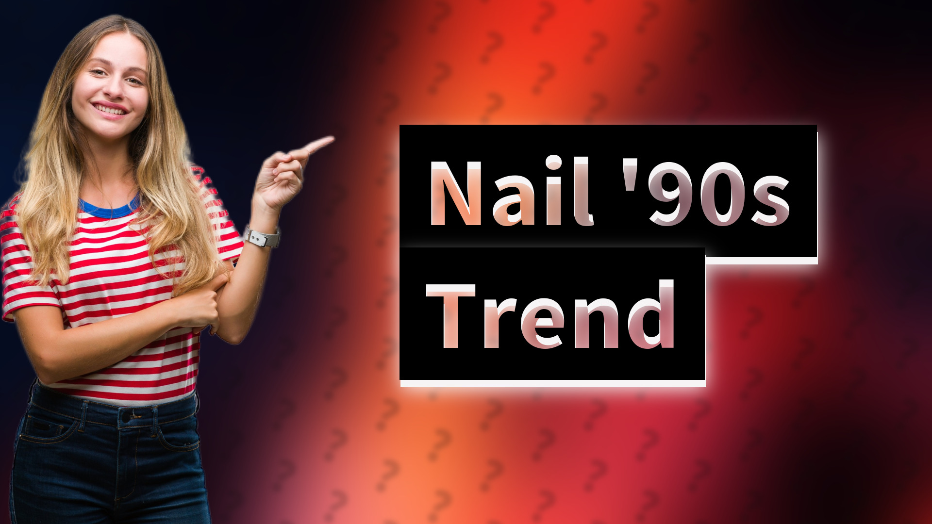 Nail '90s Trend