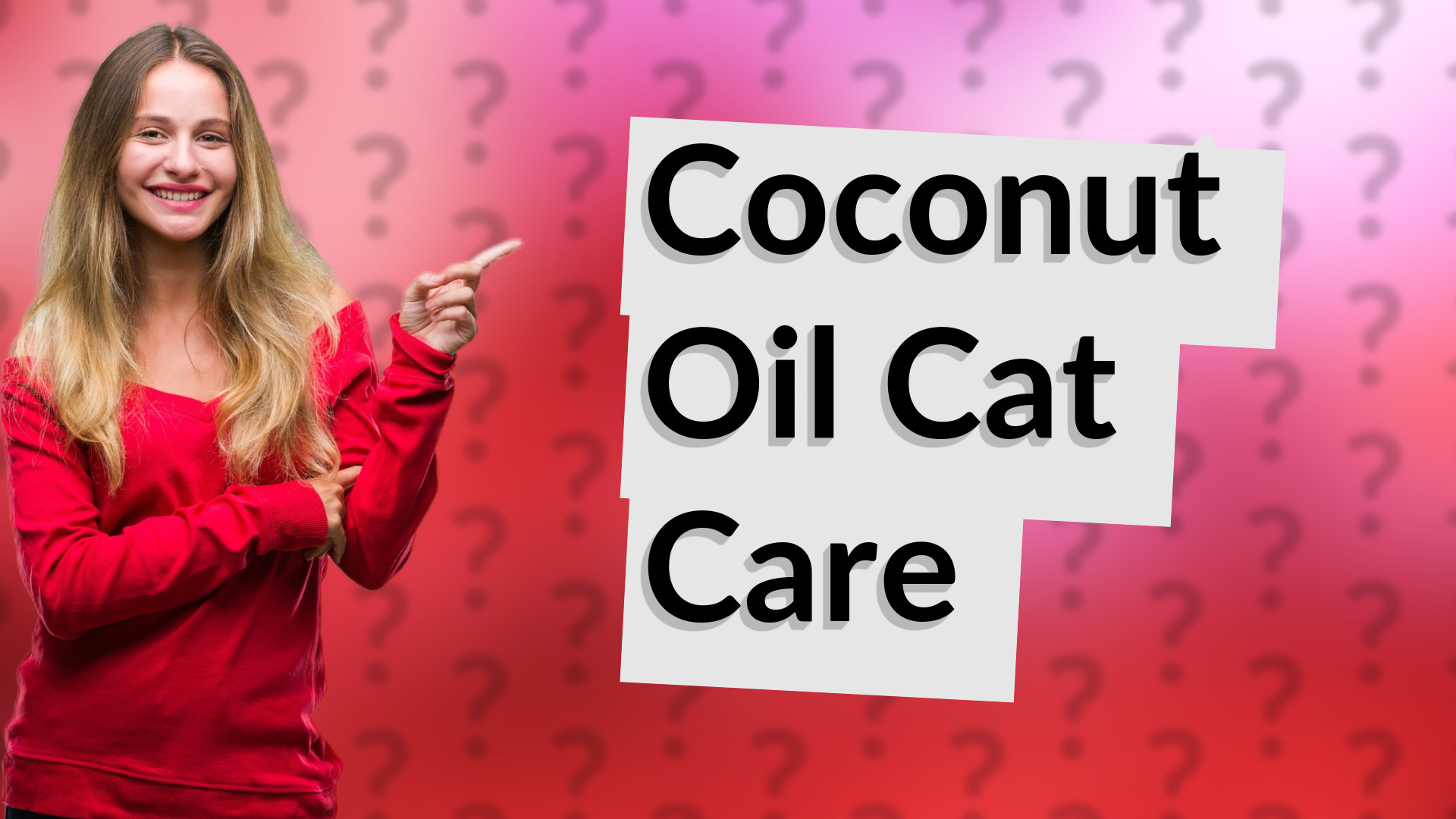 Coconut Oil Cat Care
