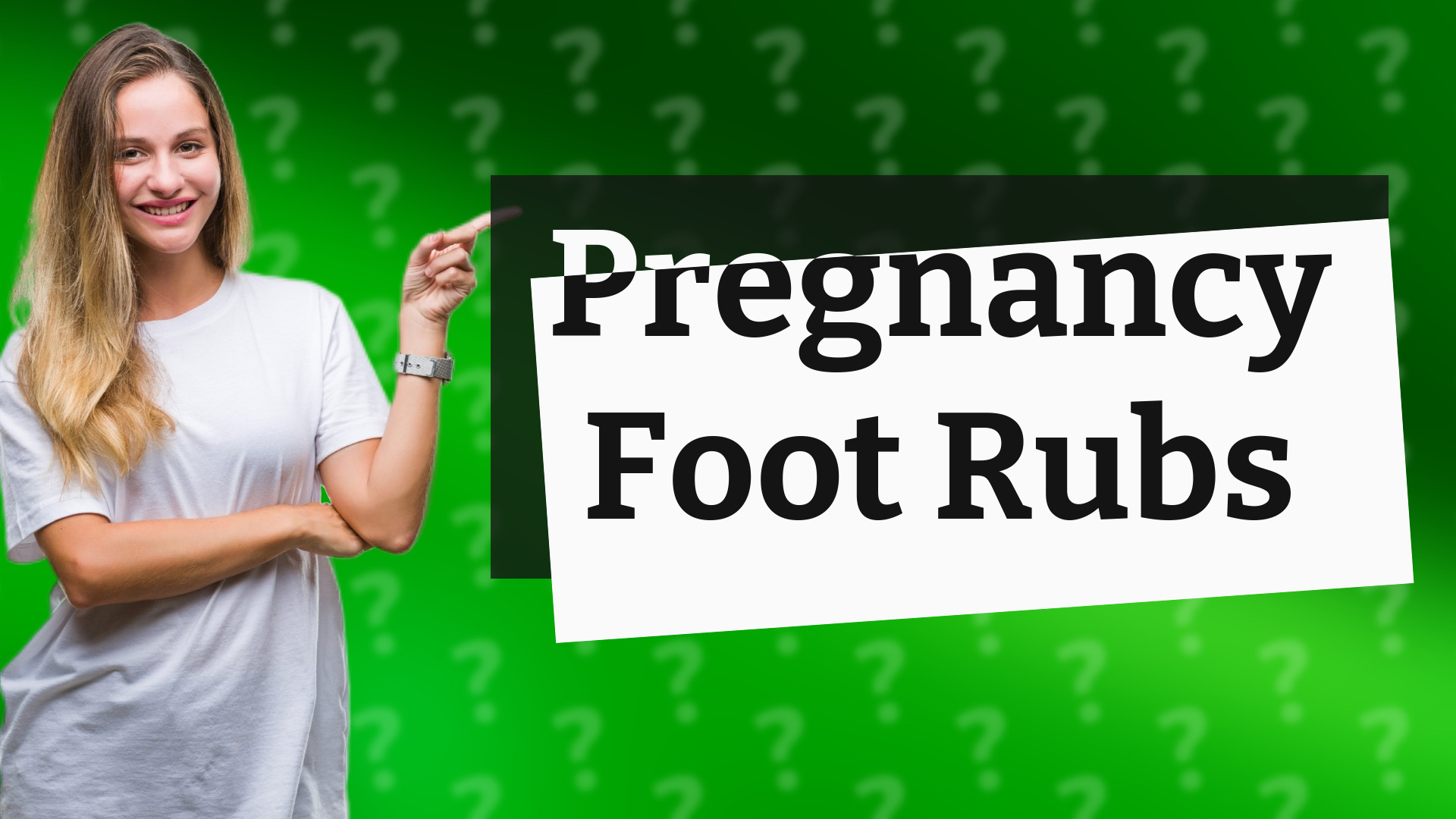 Pregnancy Foot Rubs