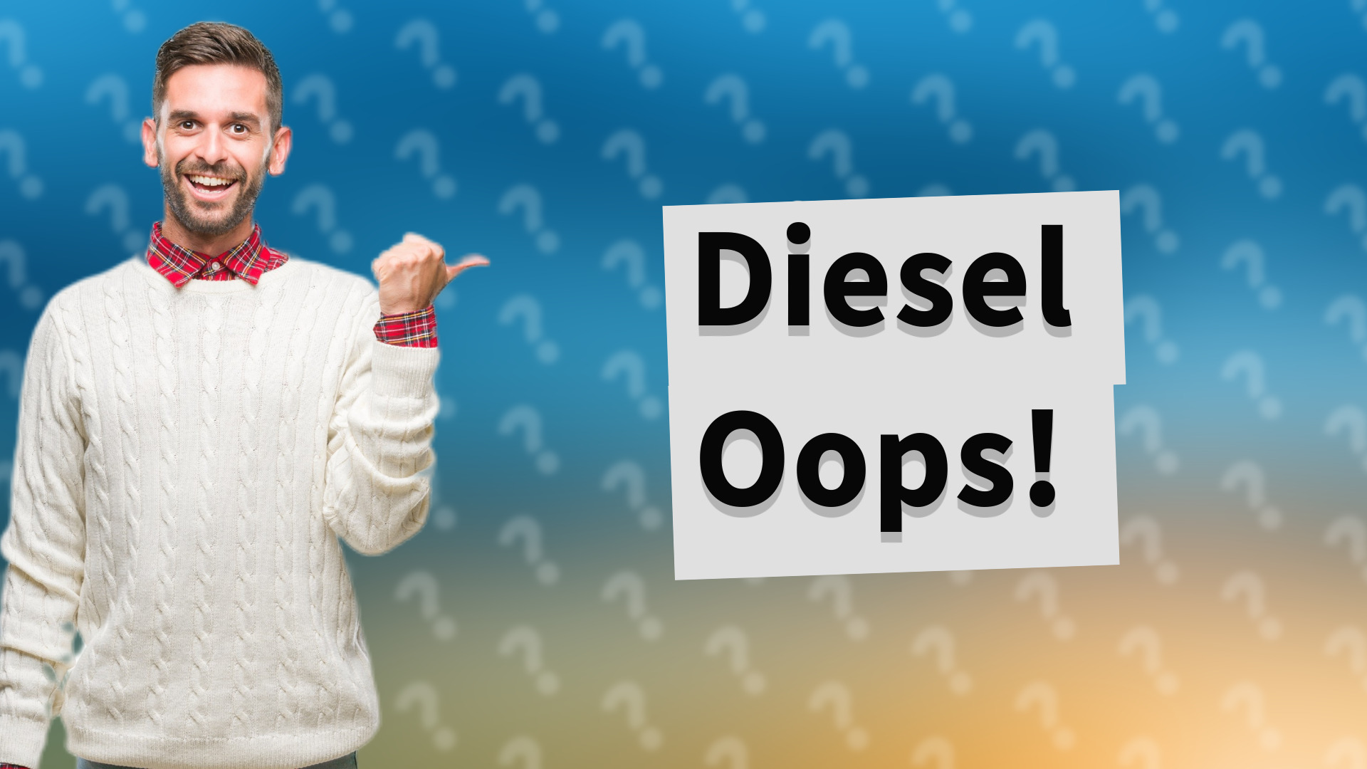 Diesel Oops!