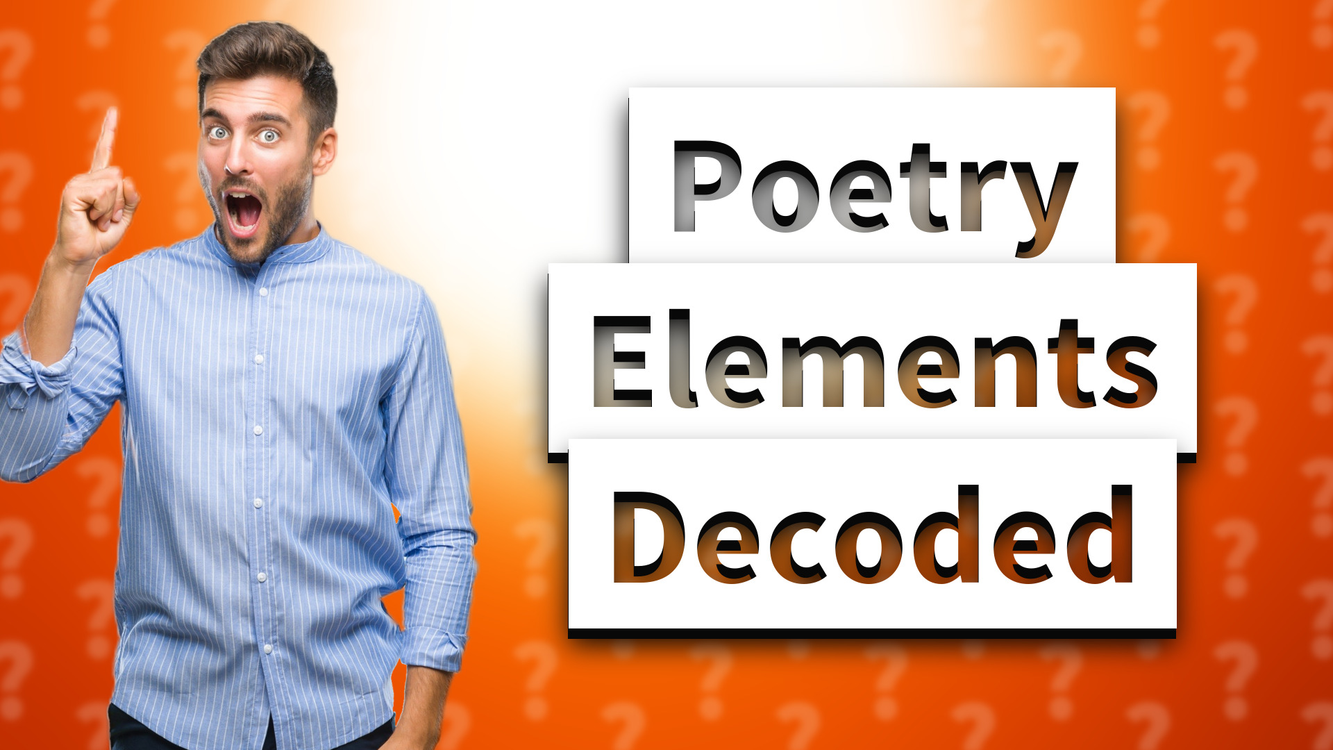 Poetry Elements Decoded