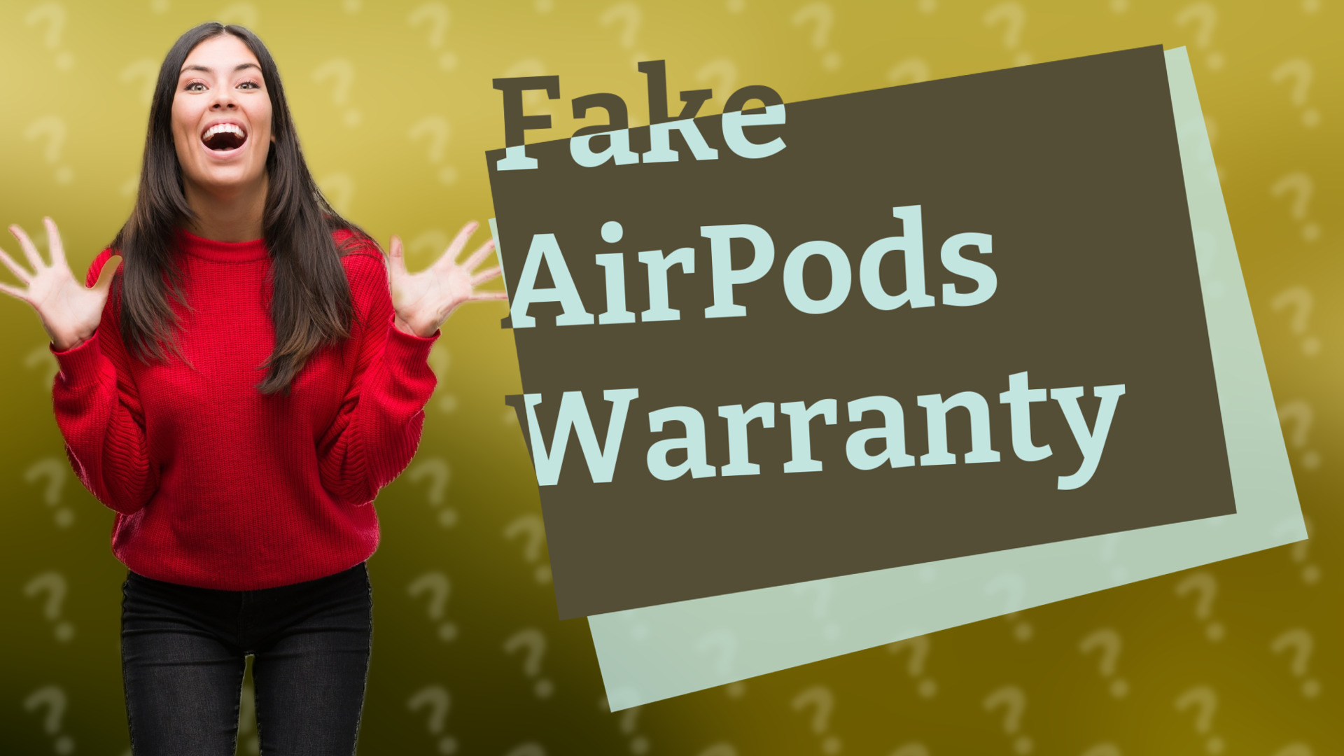 Fake AirPods Warranty