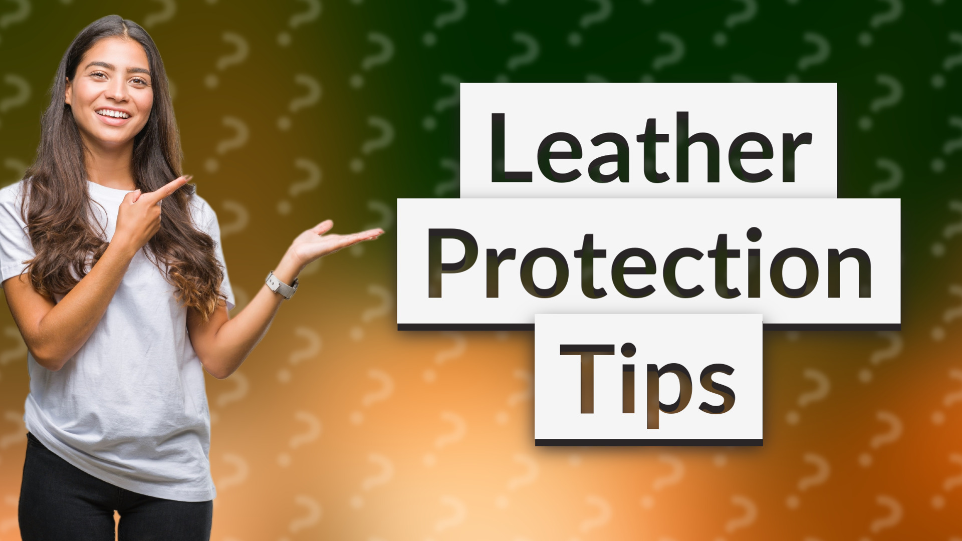 Leather Protection Tips
