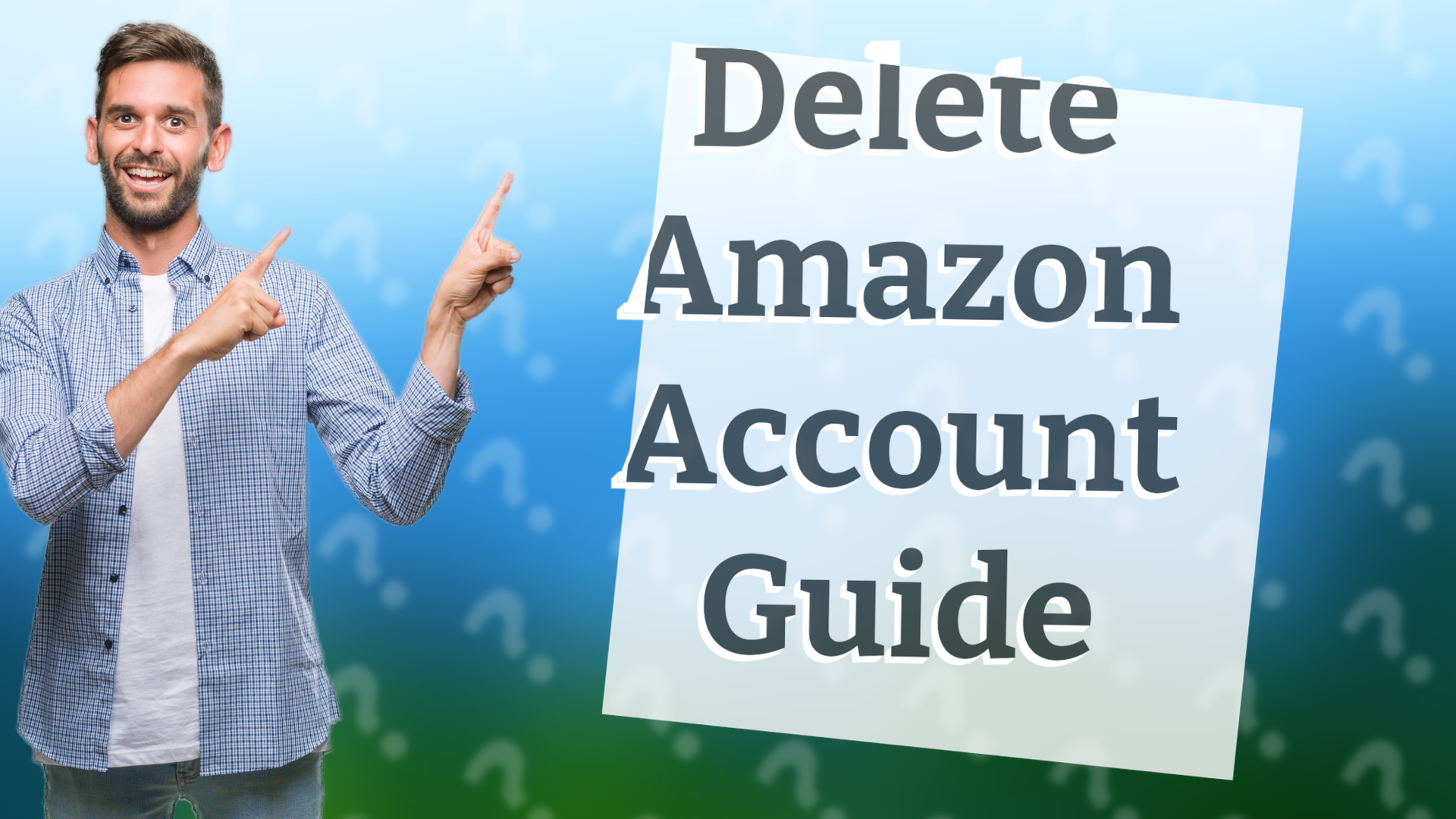 Delete Amazon Account Guide