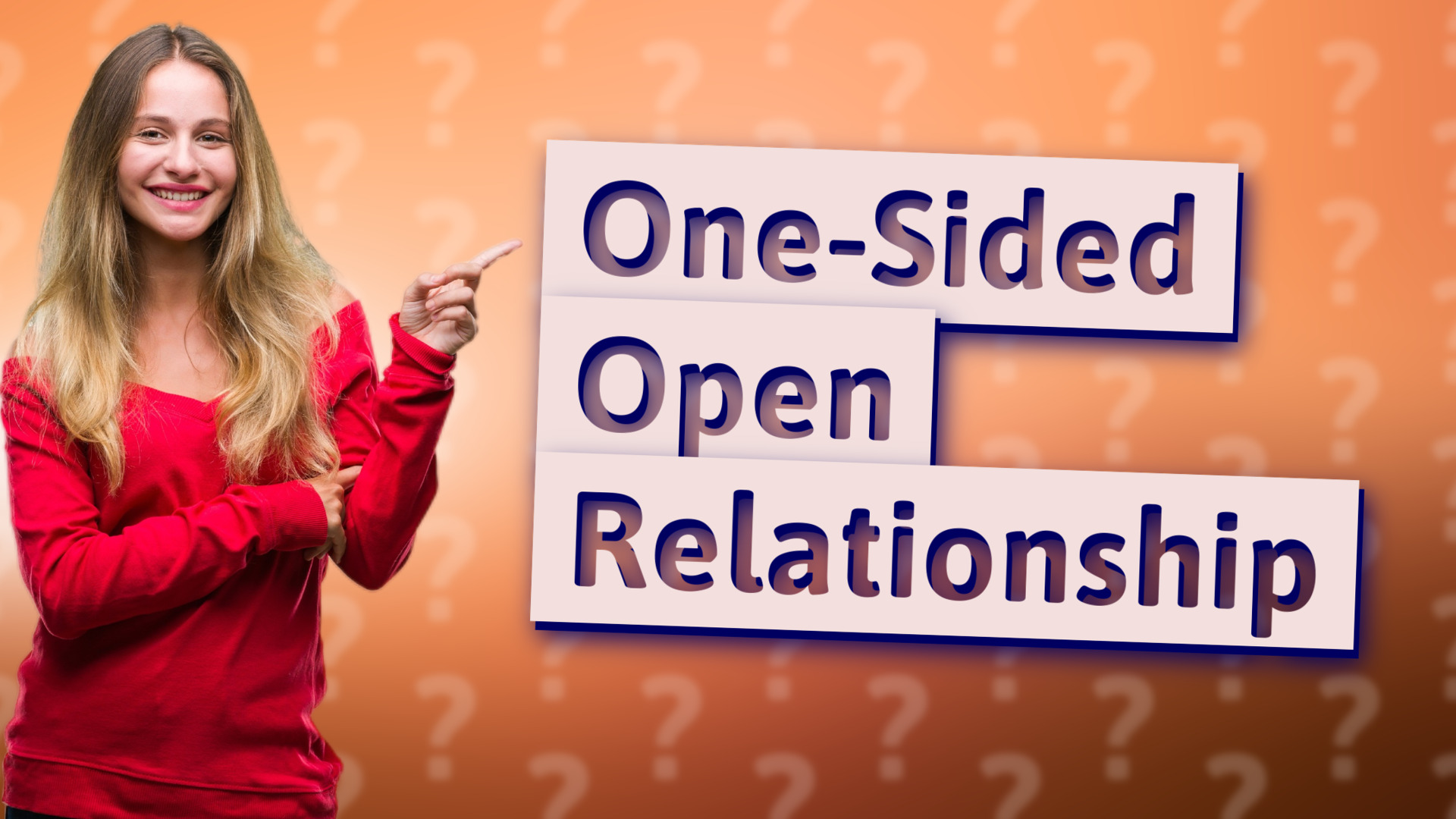 One-Sided Open Relationship