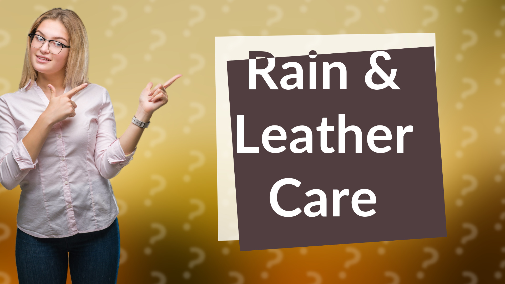 Rain & Leather Care