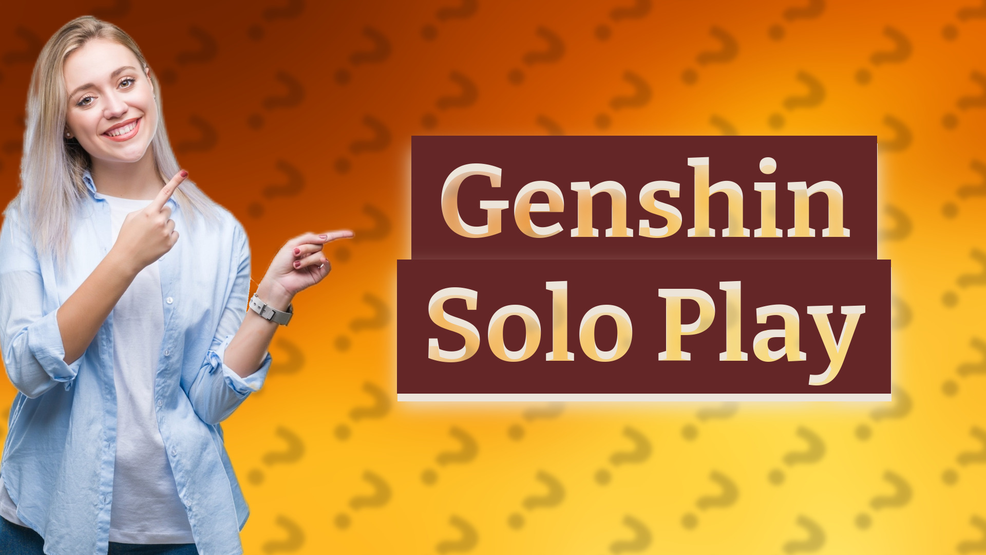 Genshin Solo Play