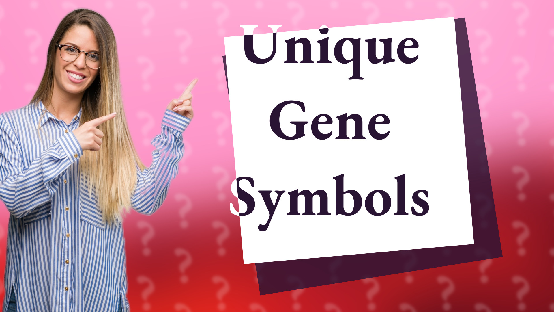 Unique Gene Symbols