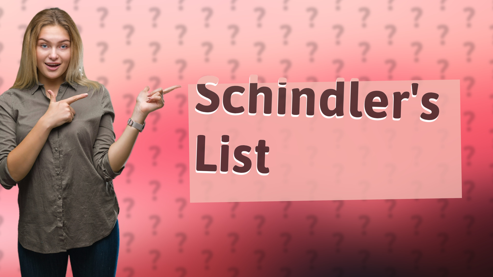 Schindler's List
