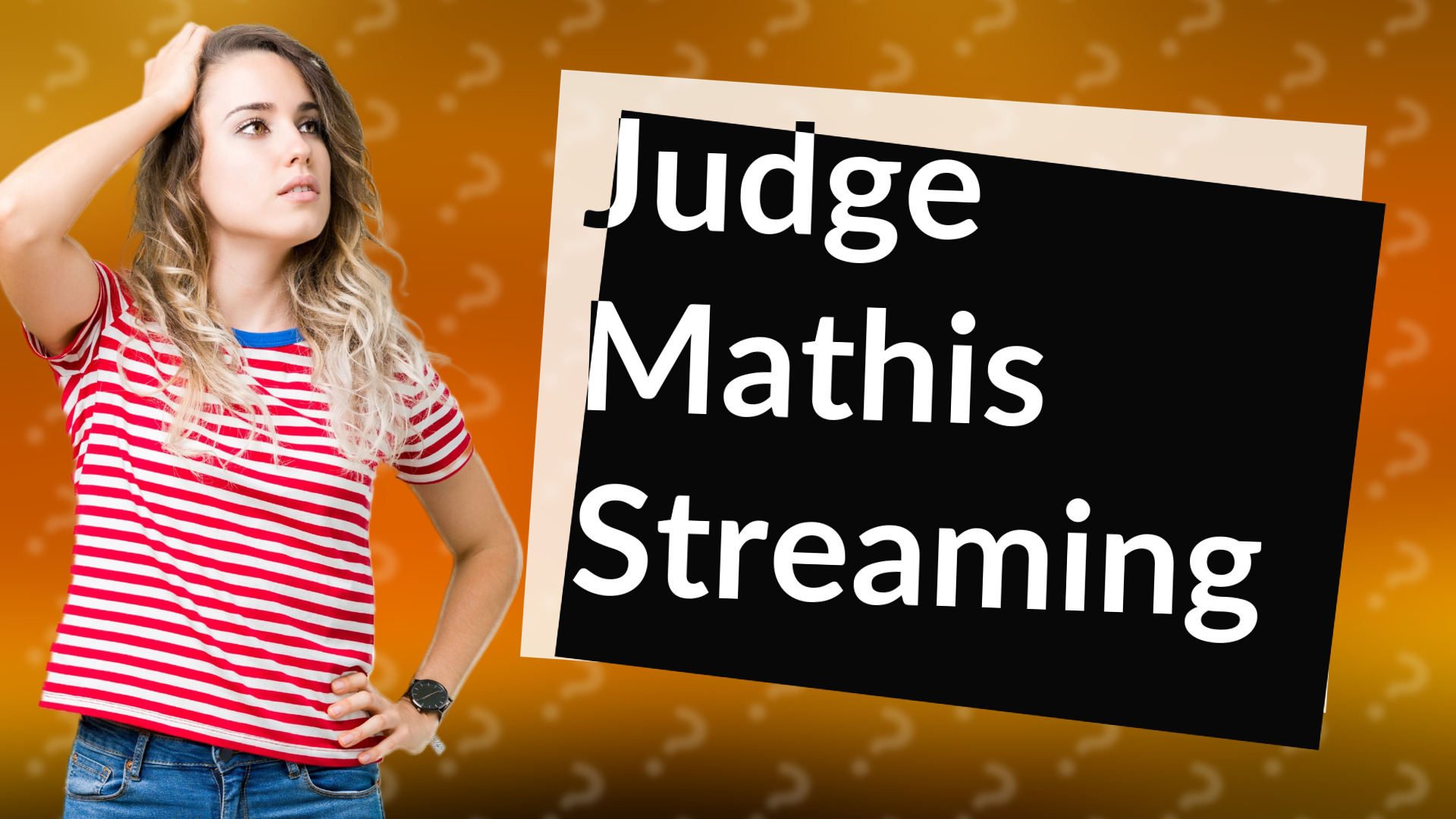Judge Mathis Streaming