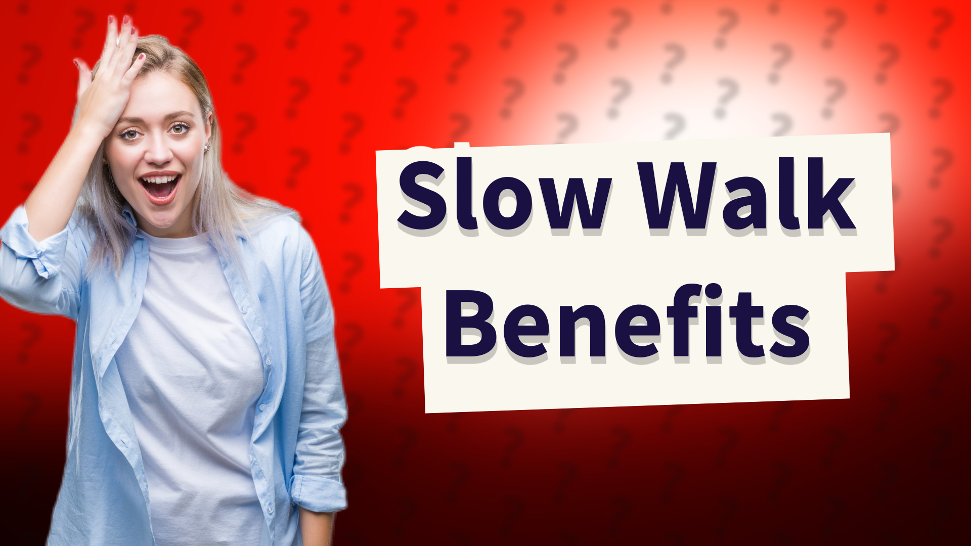 Slow Walk Benefits