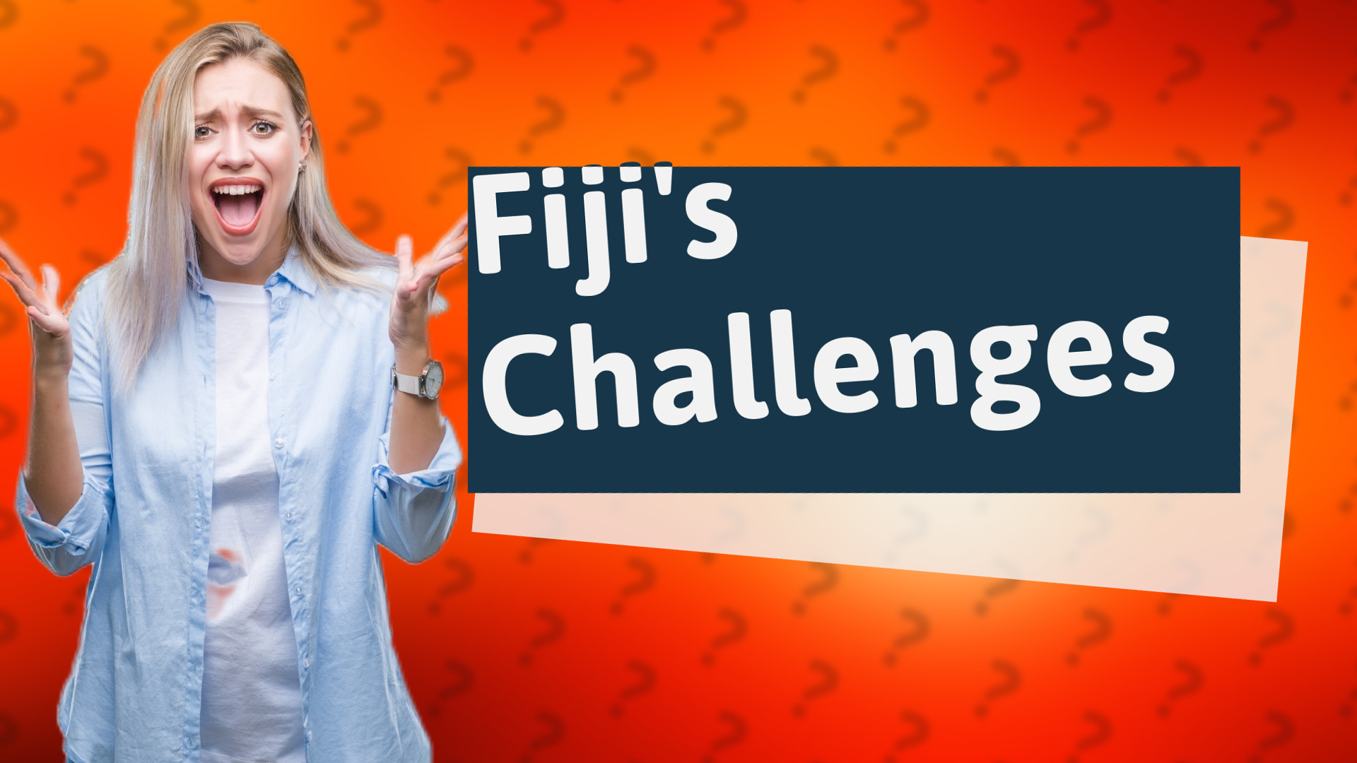 Fiji's Challenges