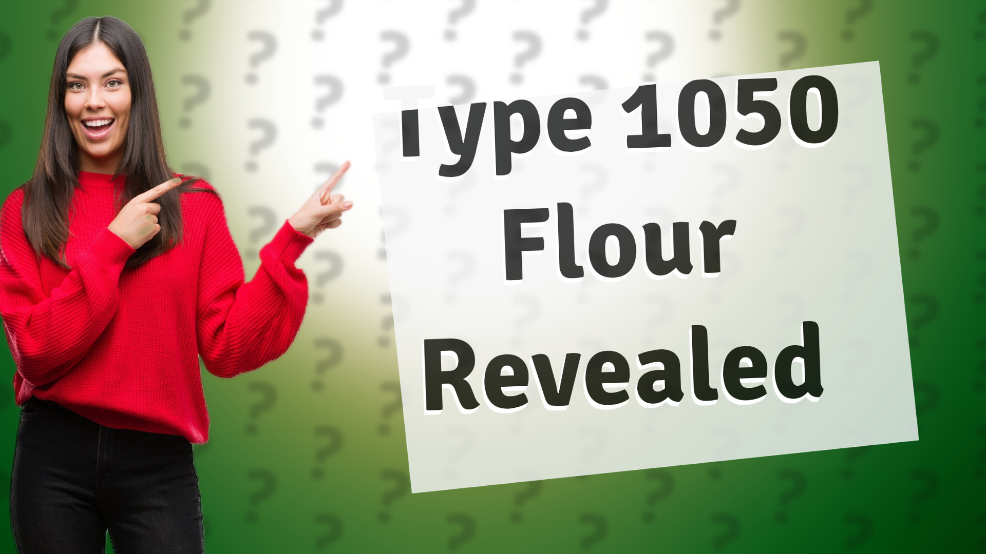 Type 1050 Flour Revealed