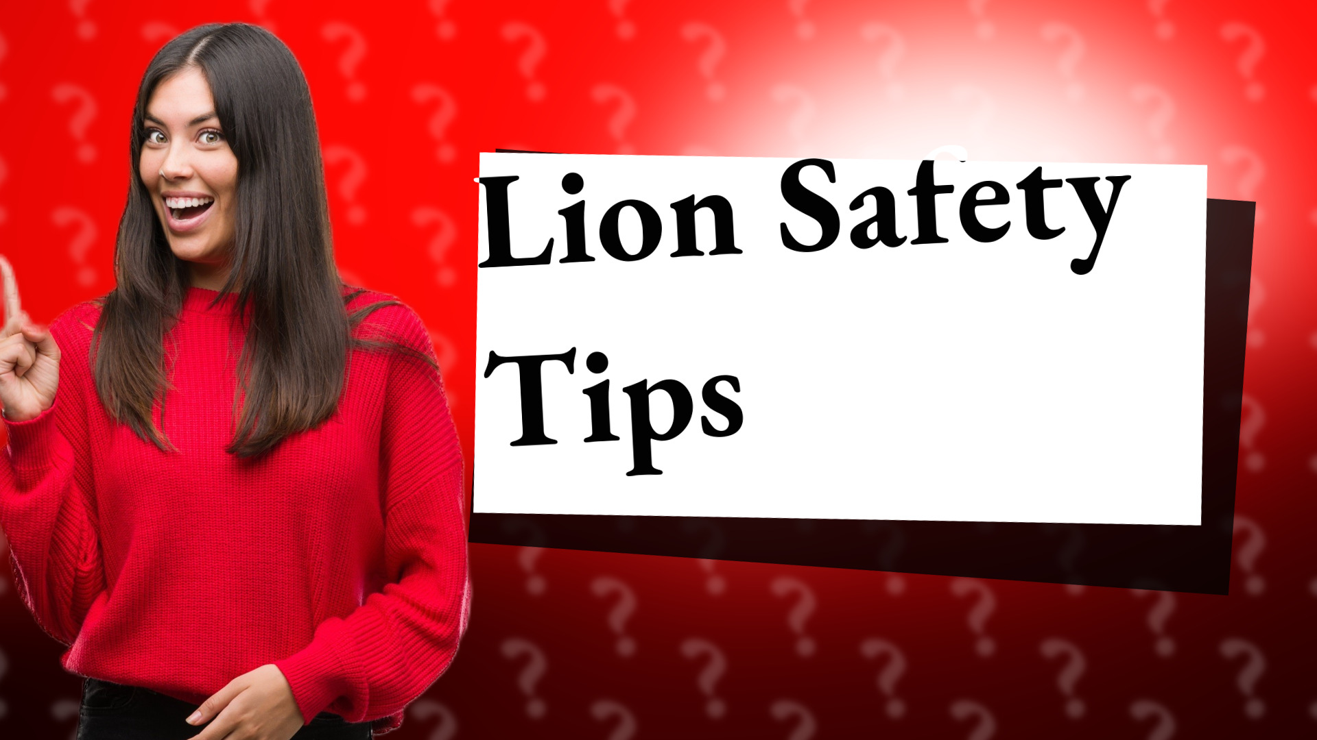 Lion Safety Tips
