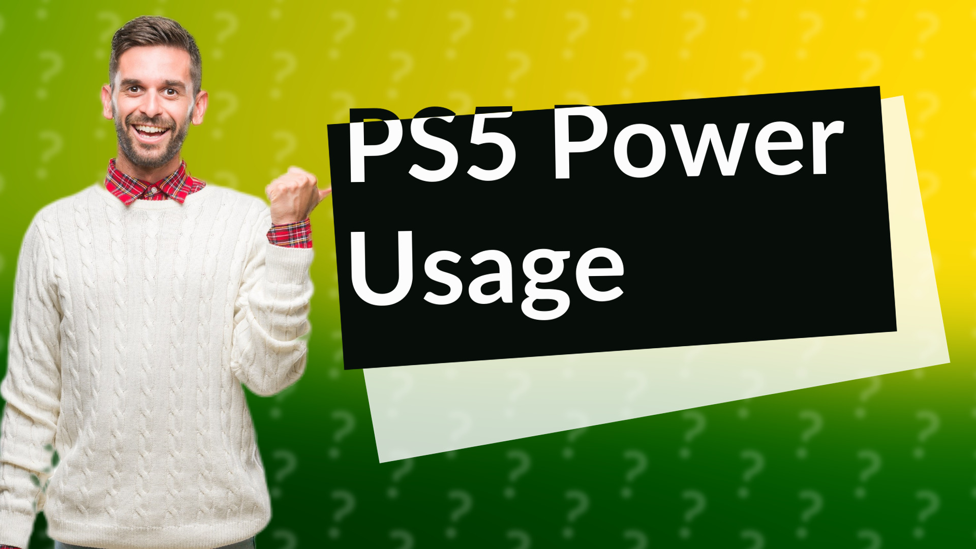PS5 Power Usage