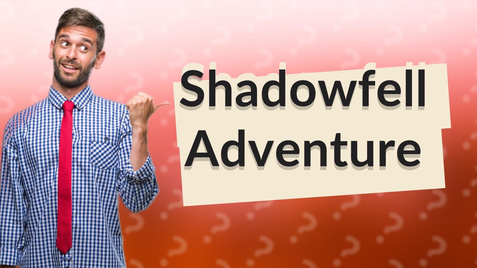 Shadowfell Adventure
